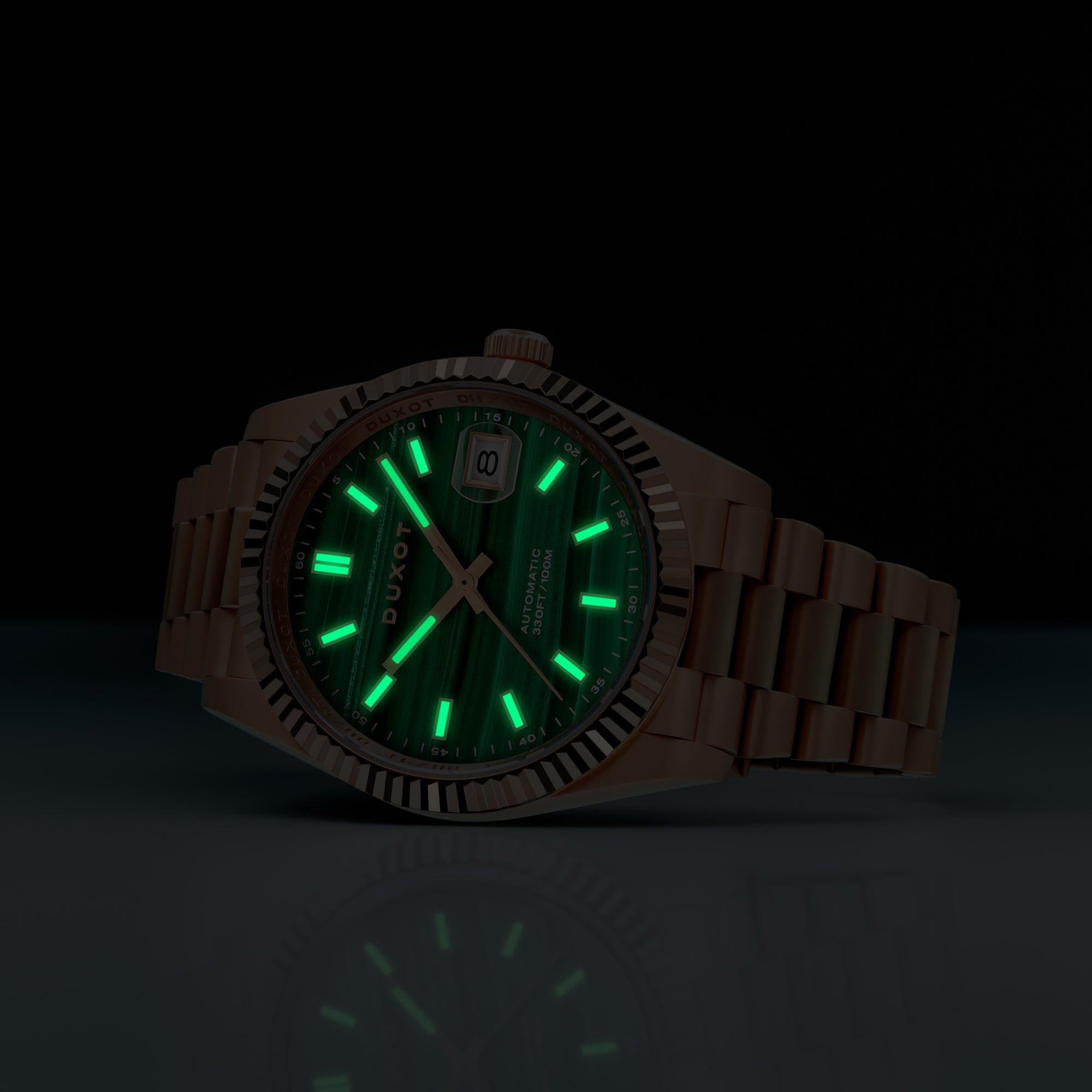 Marcel Automatic Lapidary Limited Edition Green Malachite