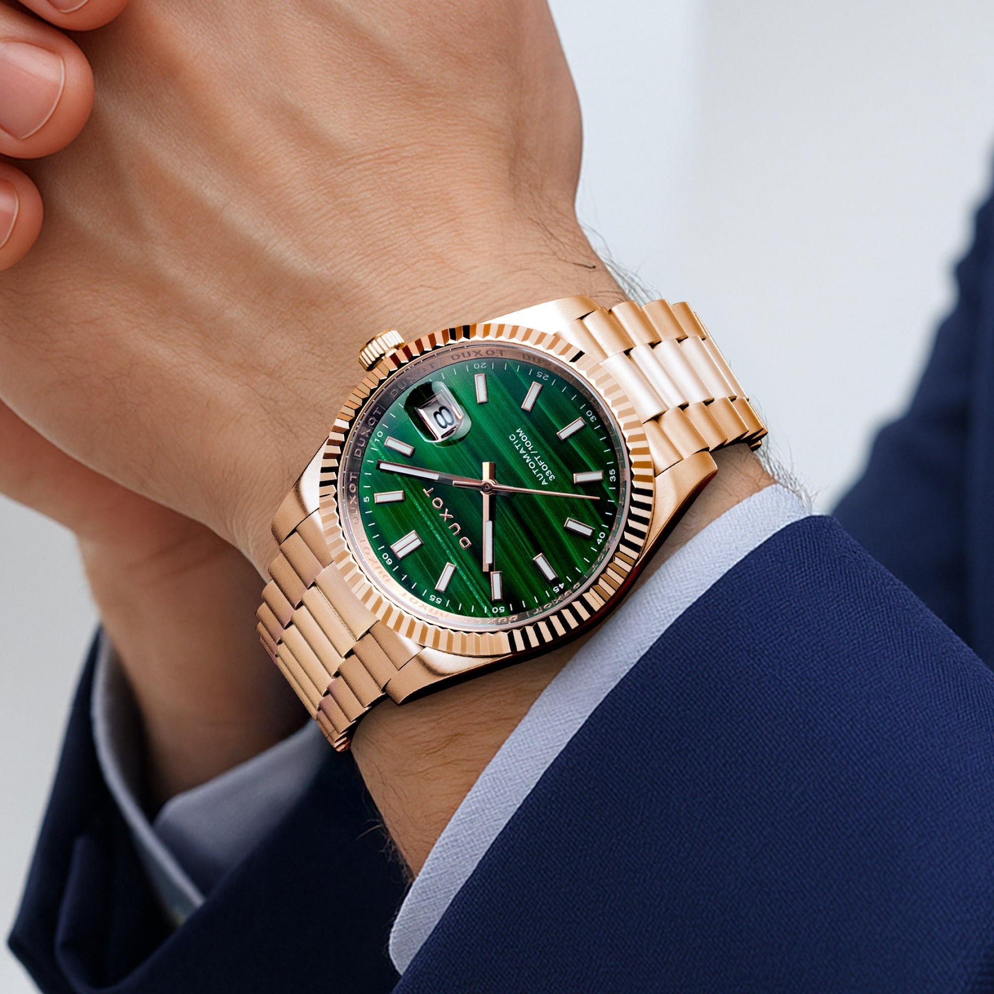 Marcel Automatic Lapidary Limited Edition Green Malachite