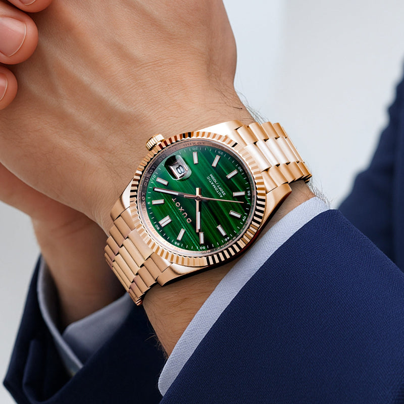 Marcel Automatic Lapidary Limited Edition Green Malachite