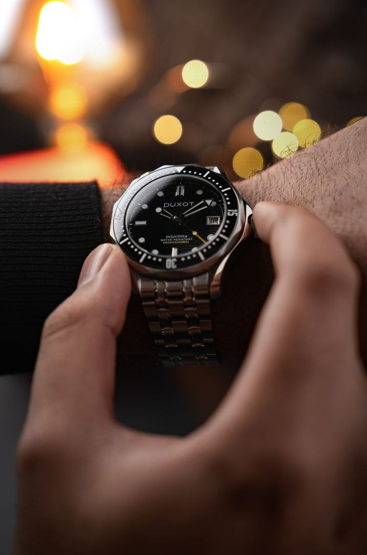 Henri Diver Automatic Ink Black