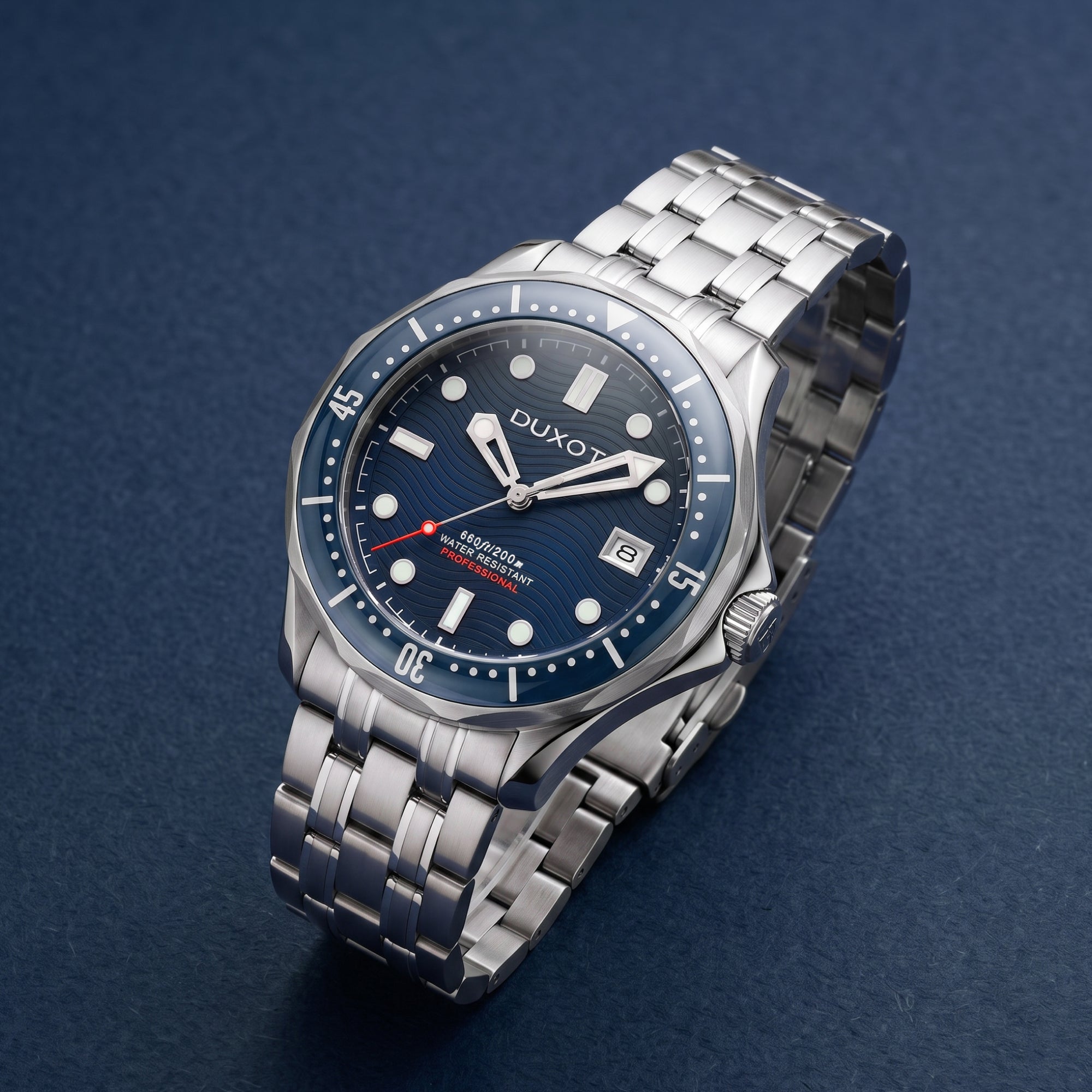 Henri Diver Automatic Presidential Blue