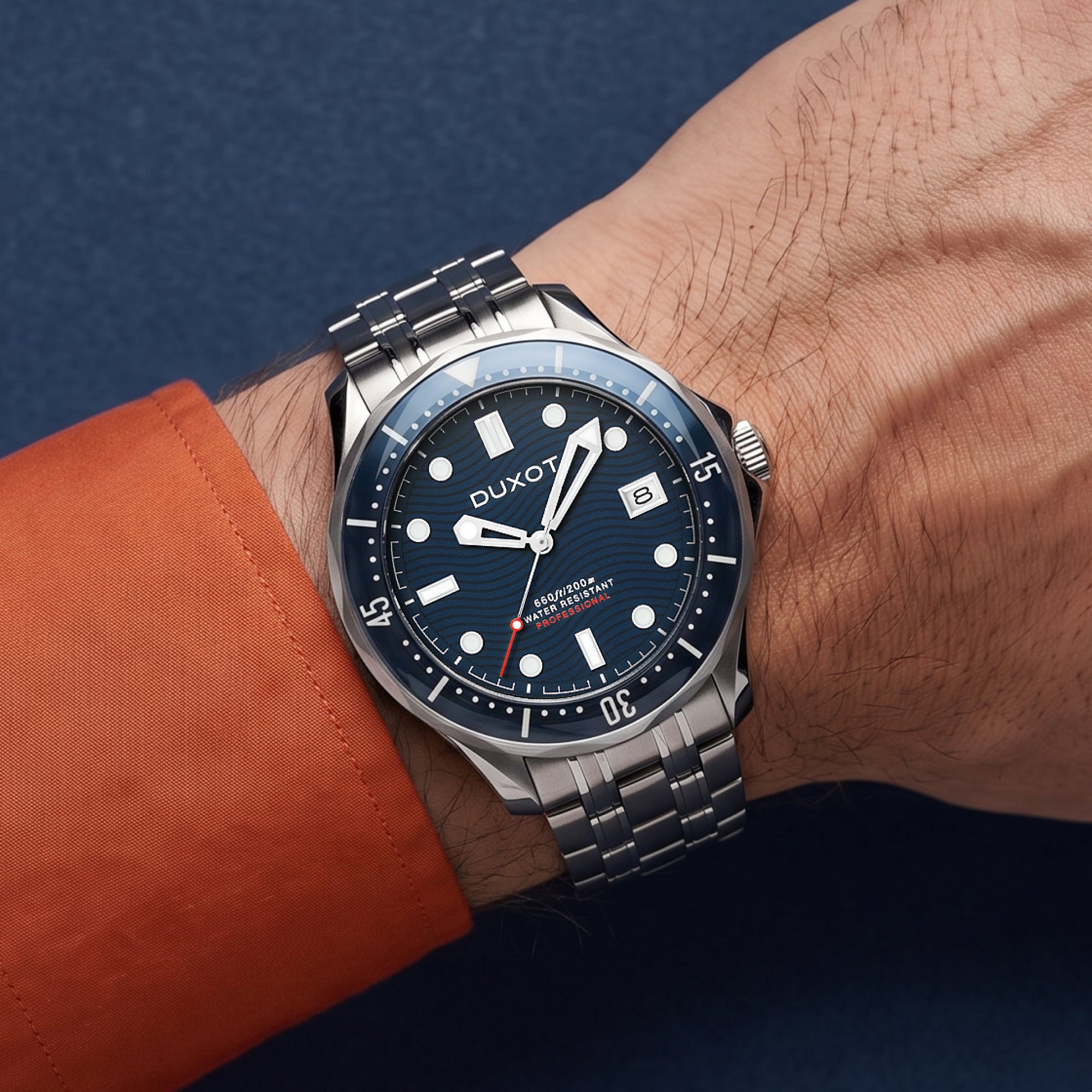 Henri Diver Automatic Presidential Blue
