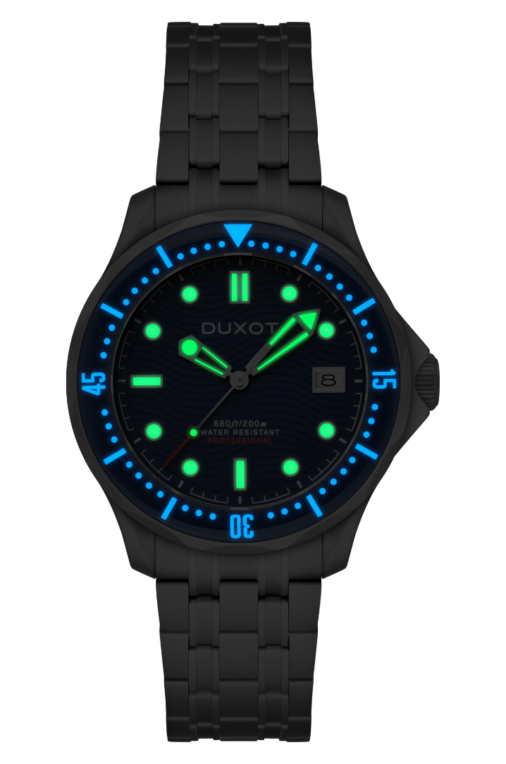 Henri Diver Automatic Presidential Blue