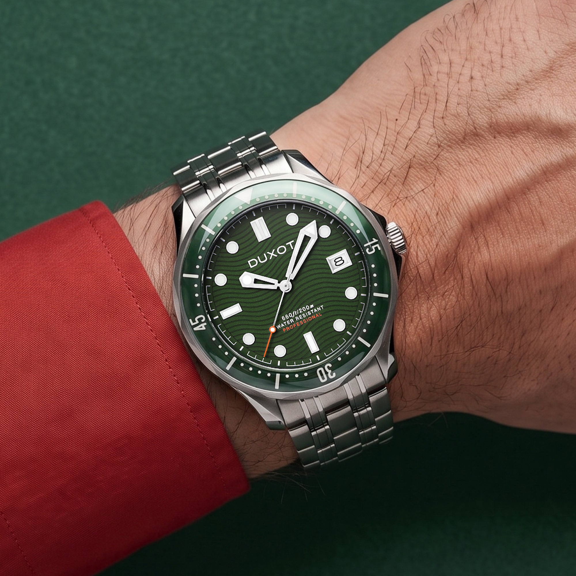 Henri Diver Automatic Elite Green