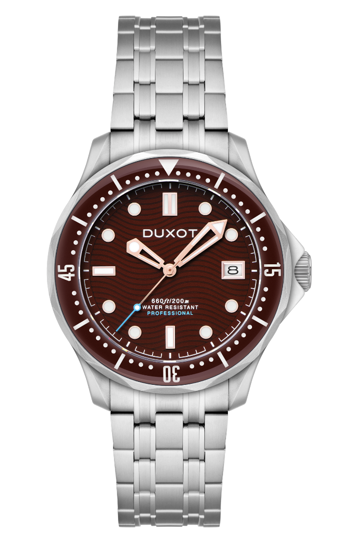 Henri Diver Automatic Deep Brown