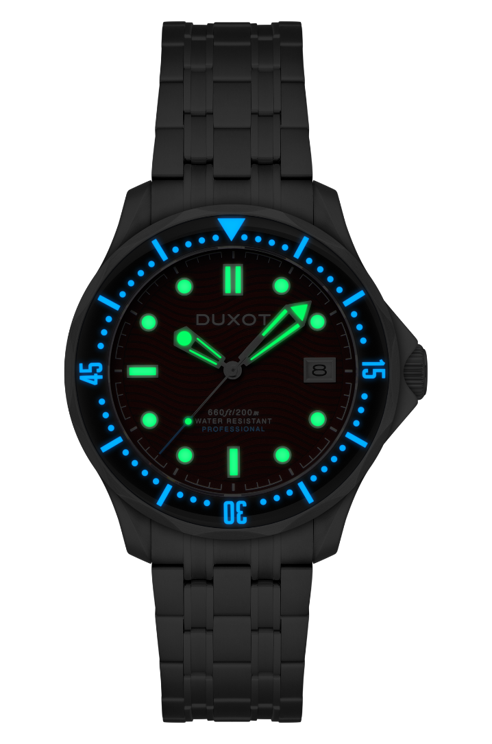 Henri Diver Automatic Maroon Red