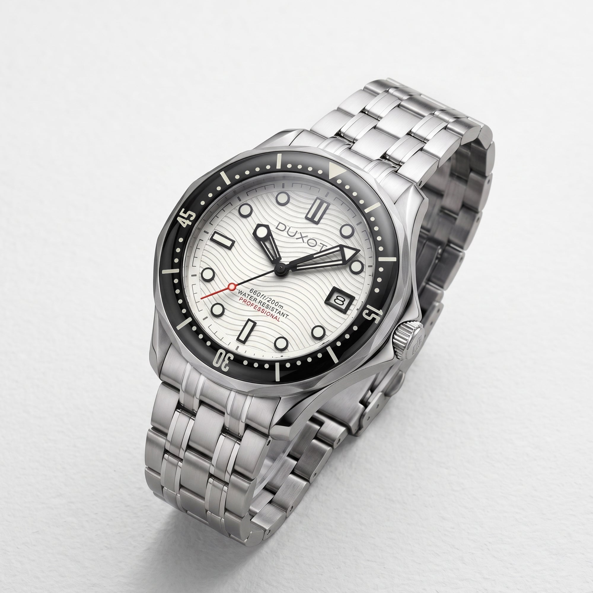 Henri Diver Automatic  Matt Silver