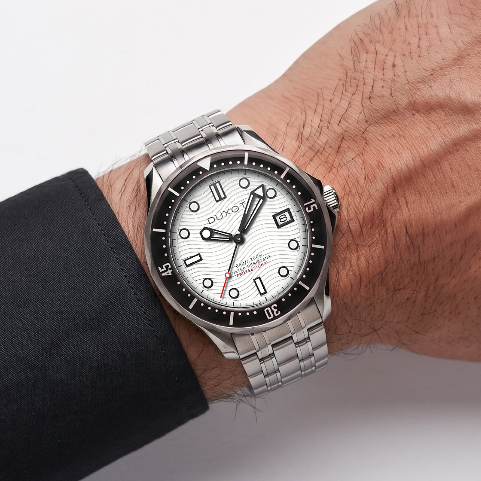 Henri Diver Automatic  Matt Silver
