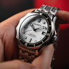 Henri Diver Automatic  Matt Silver
