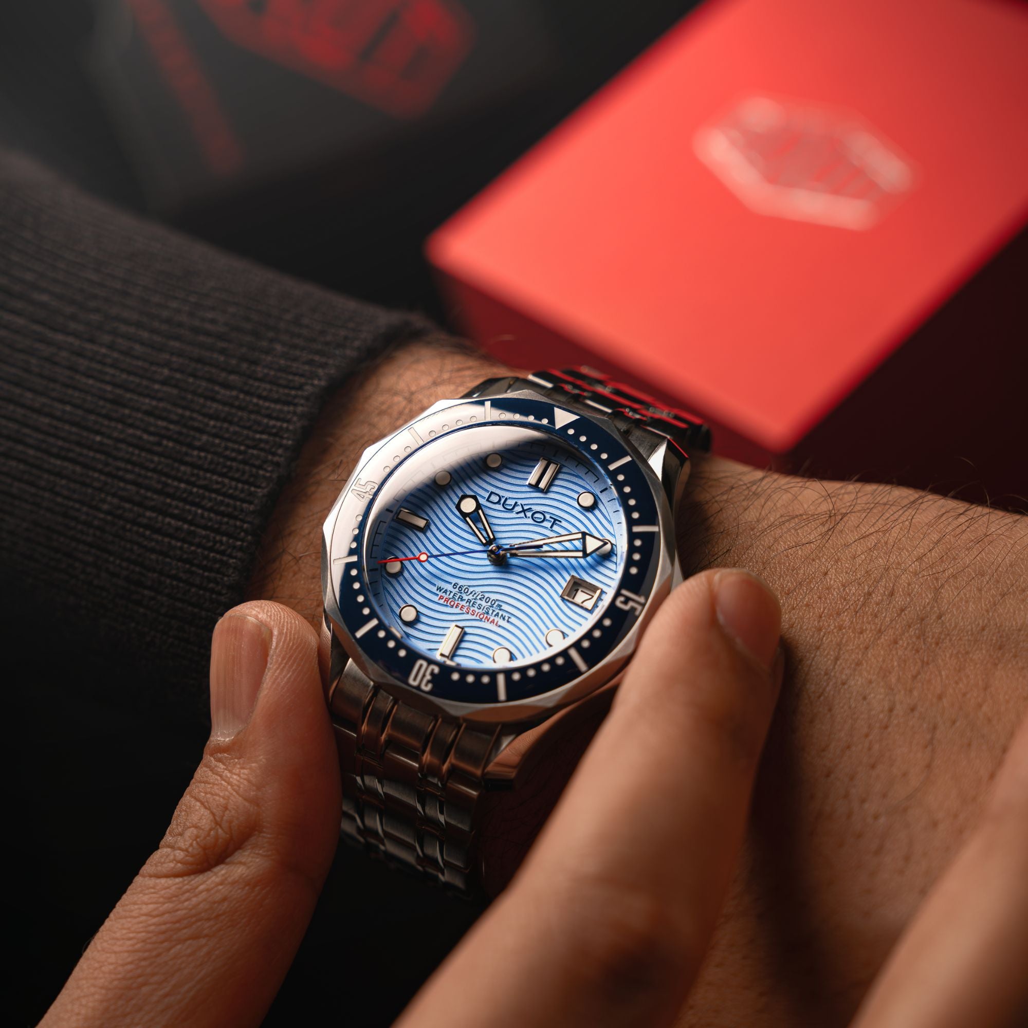 Henri Diver Automatic  Ice Blue