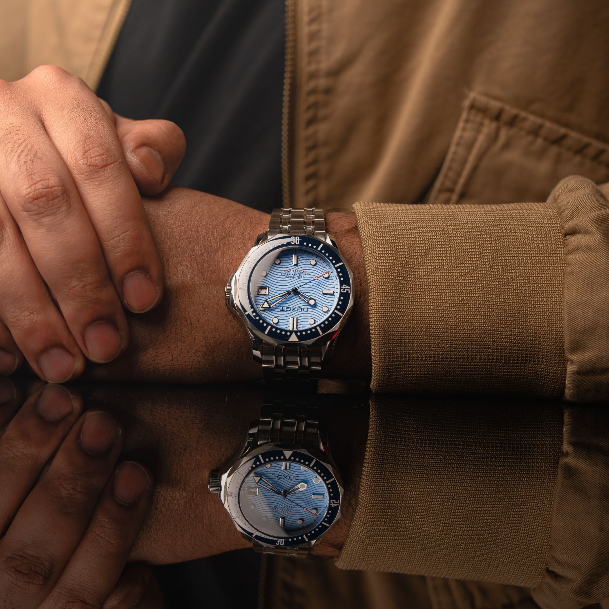 Henri Diver Automatic  Ice Blue