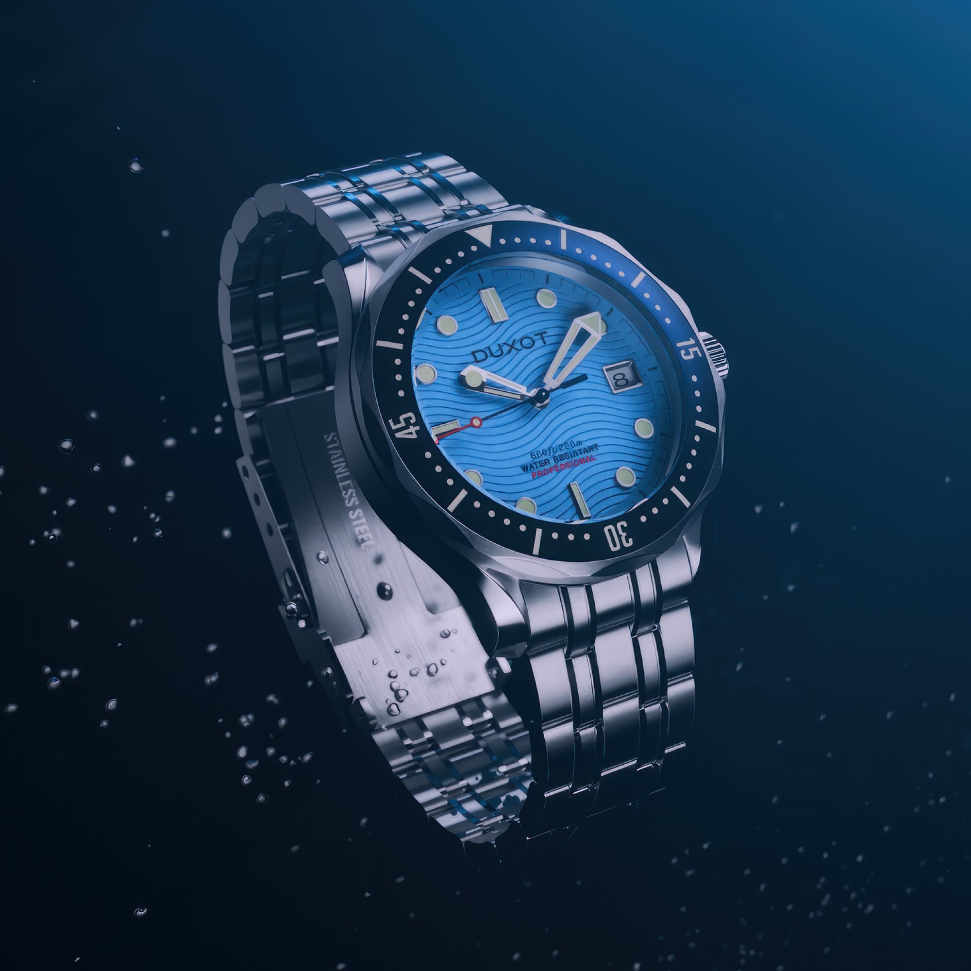 Henri Diver Automatic  Ice Blue