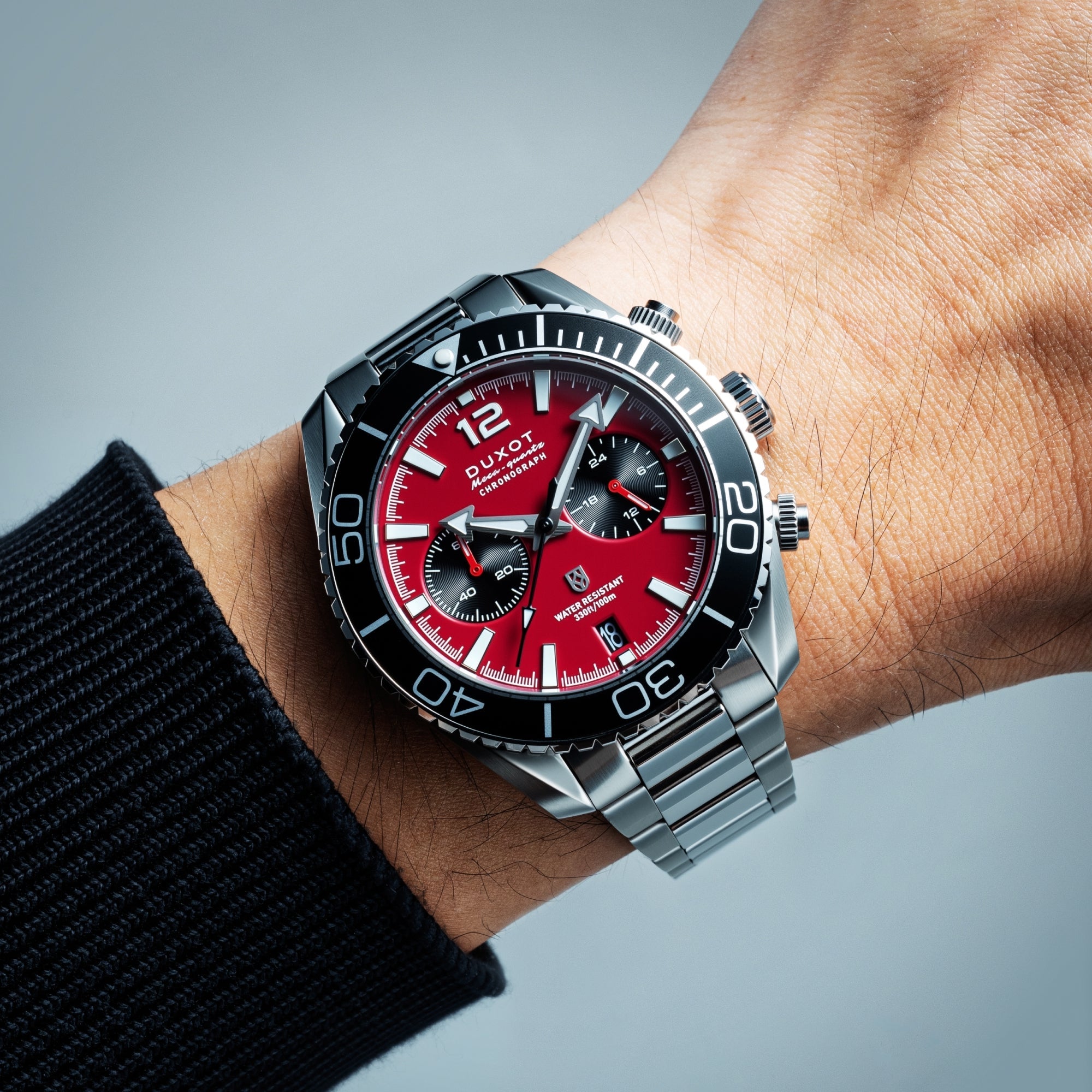 Tiburon Chronograph Brick Red