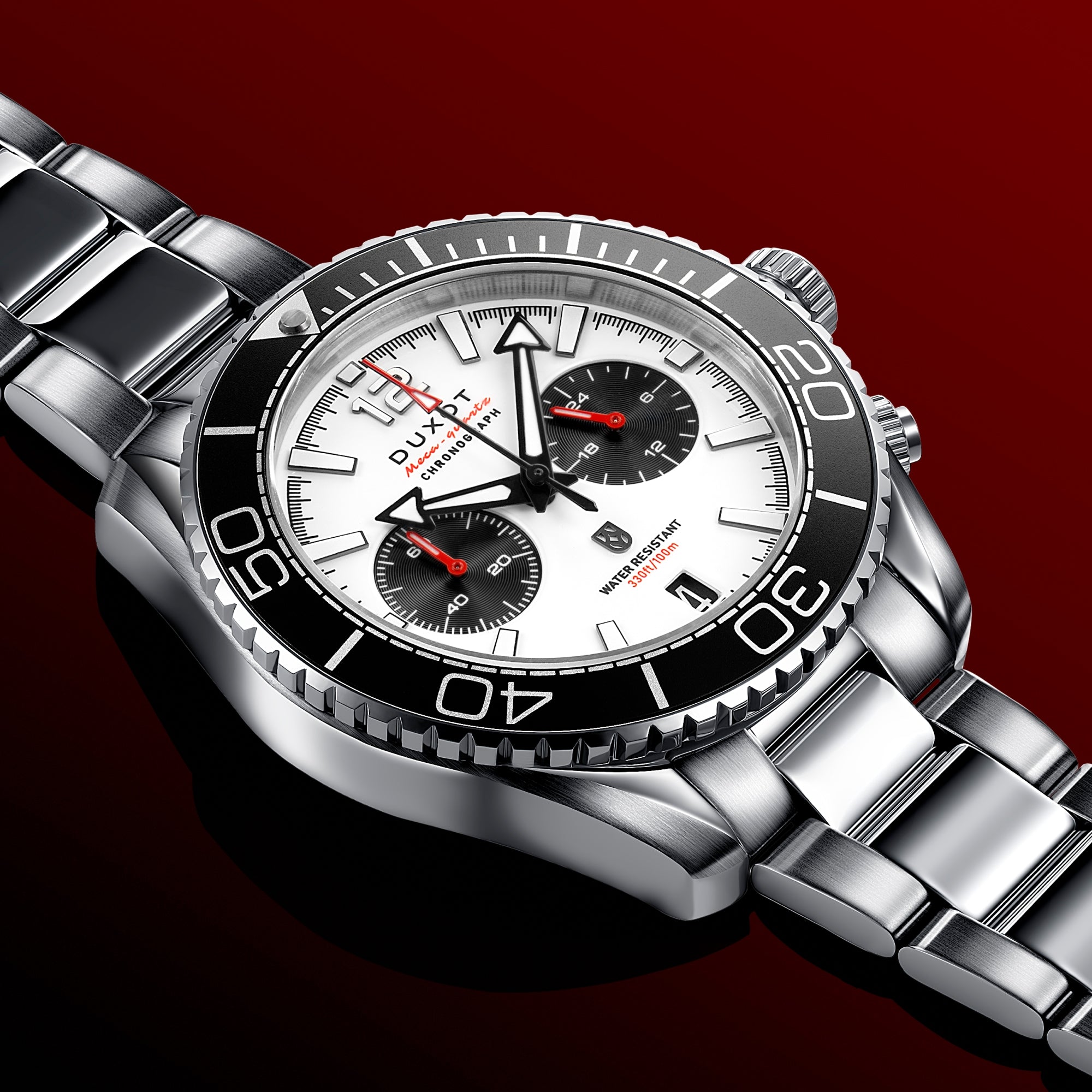 Tiburon Chronograph Buff White