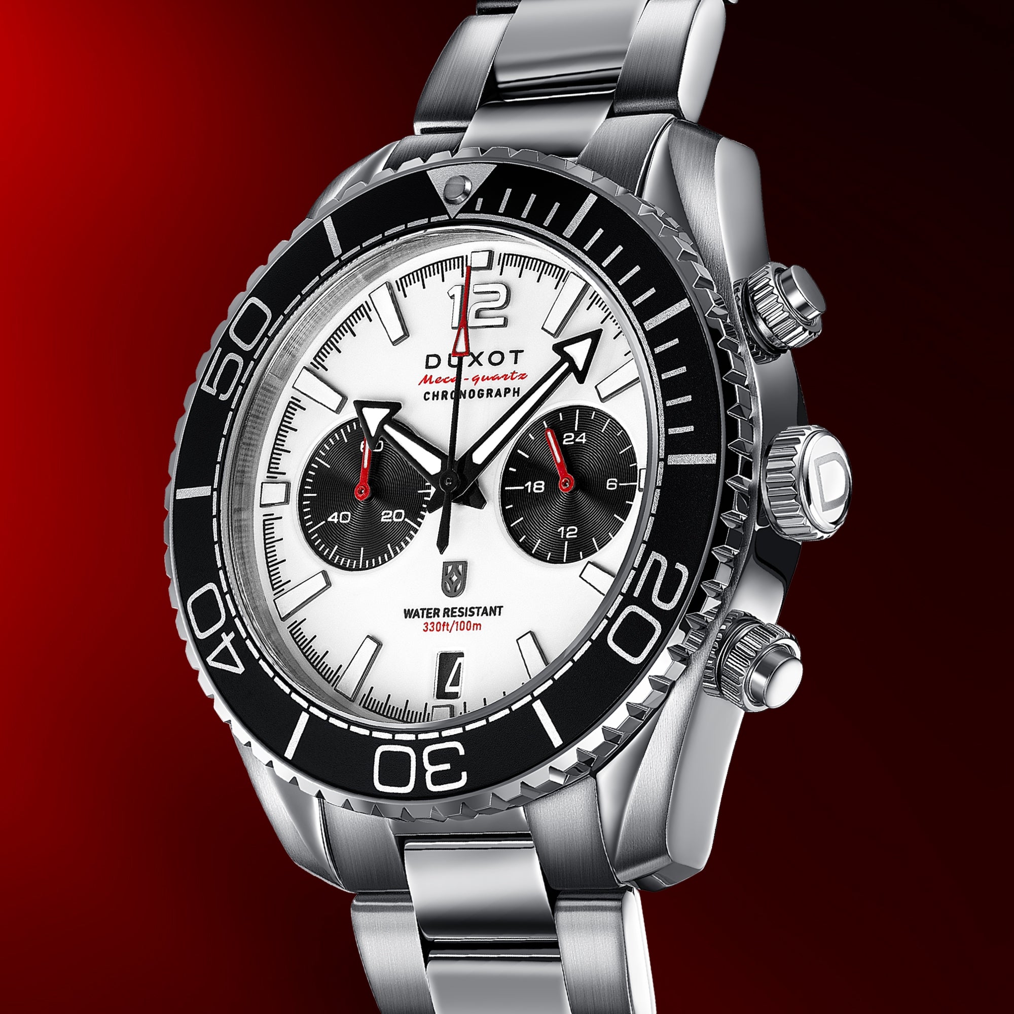 Tiburon Chronograph Buff White