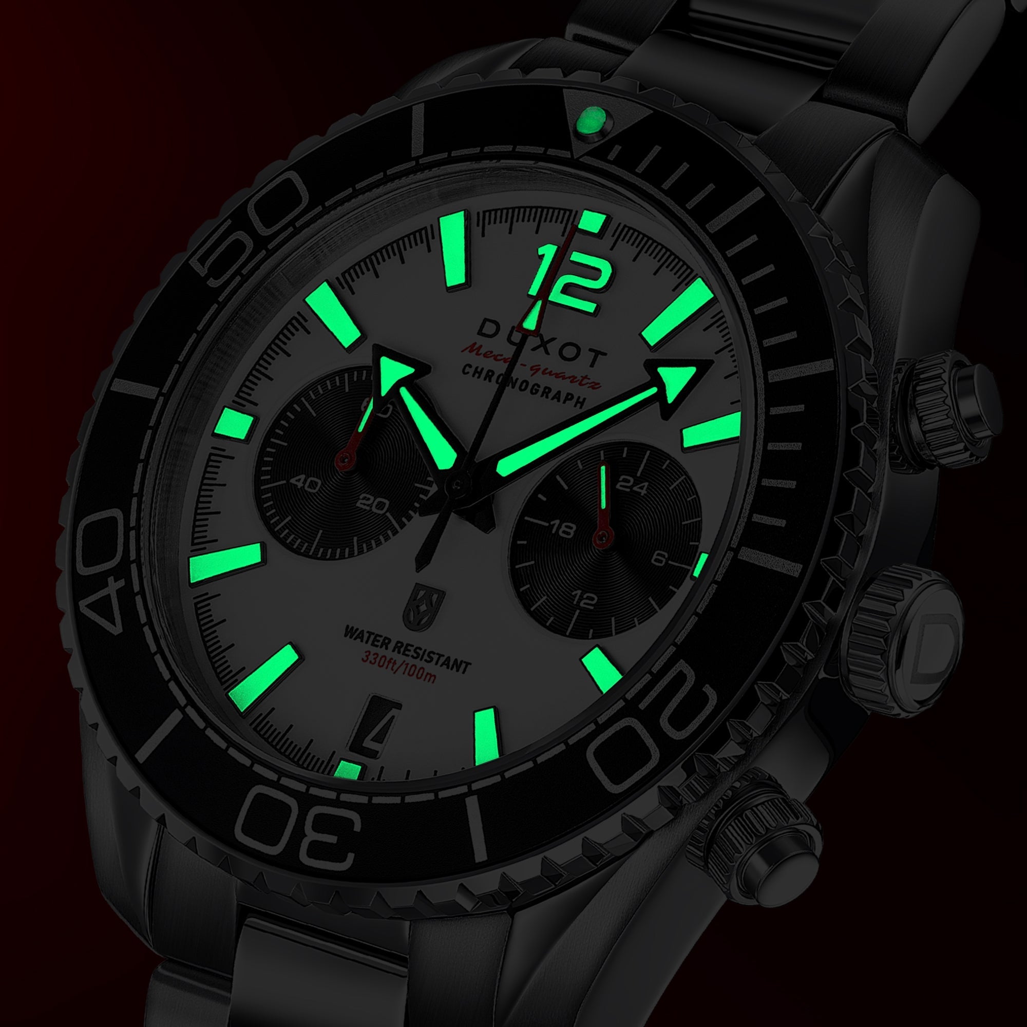 Tiburon Chronograph Buff White