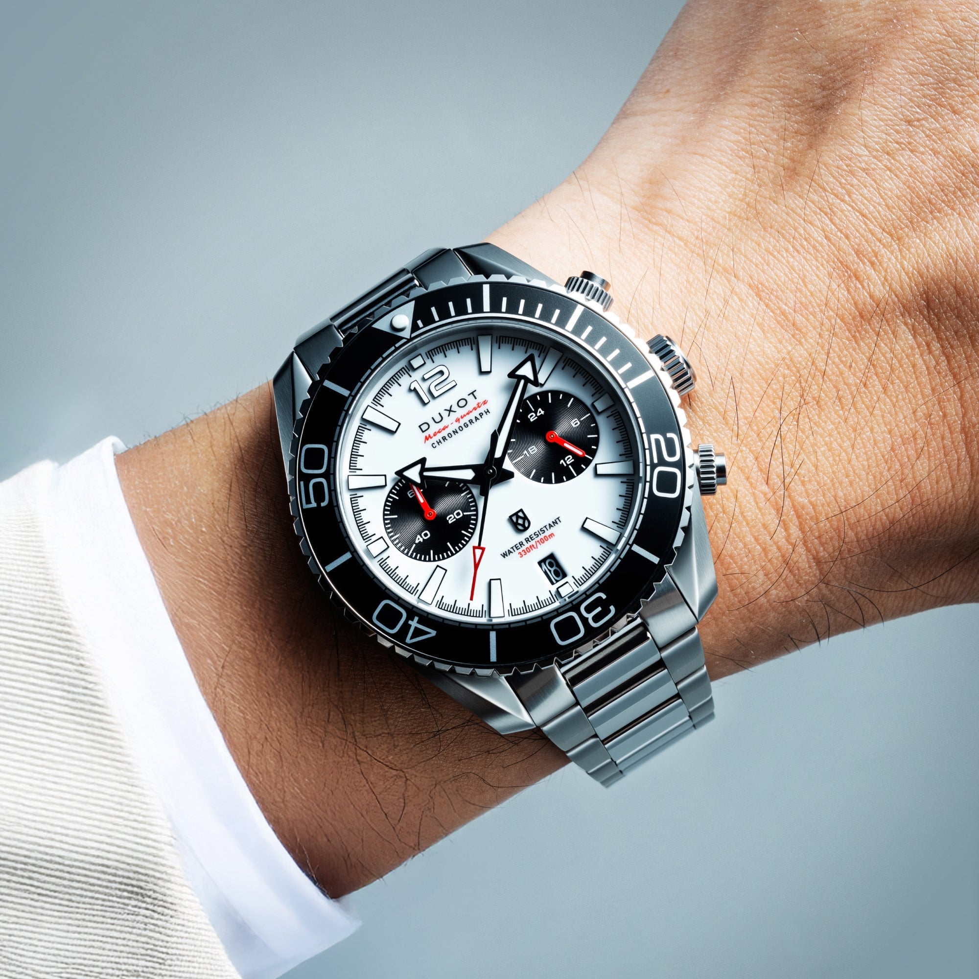 Tiburon Chronograph Buff White