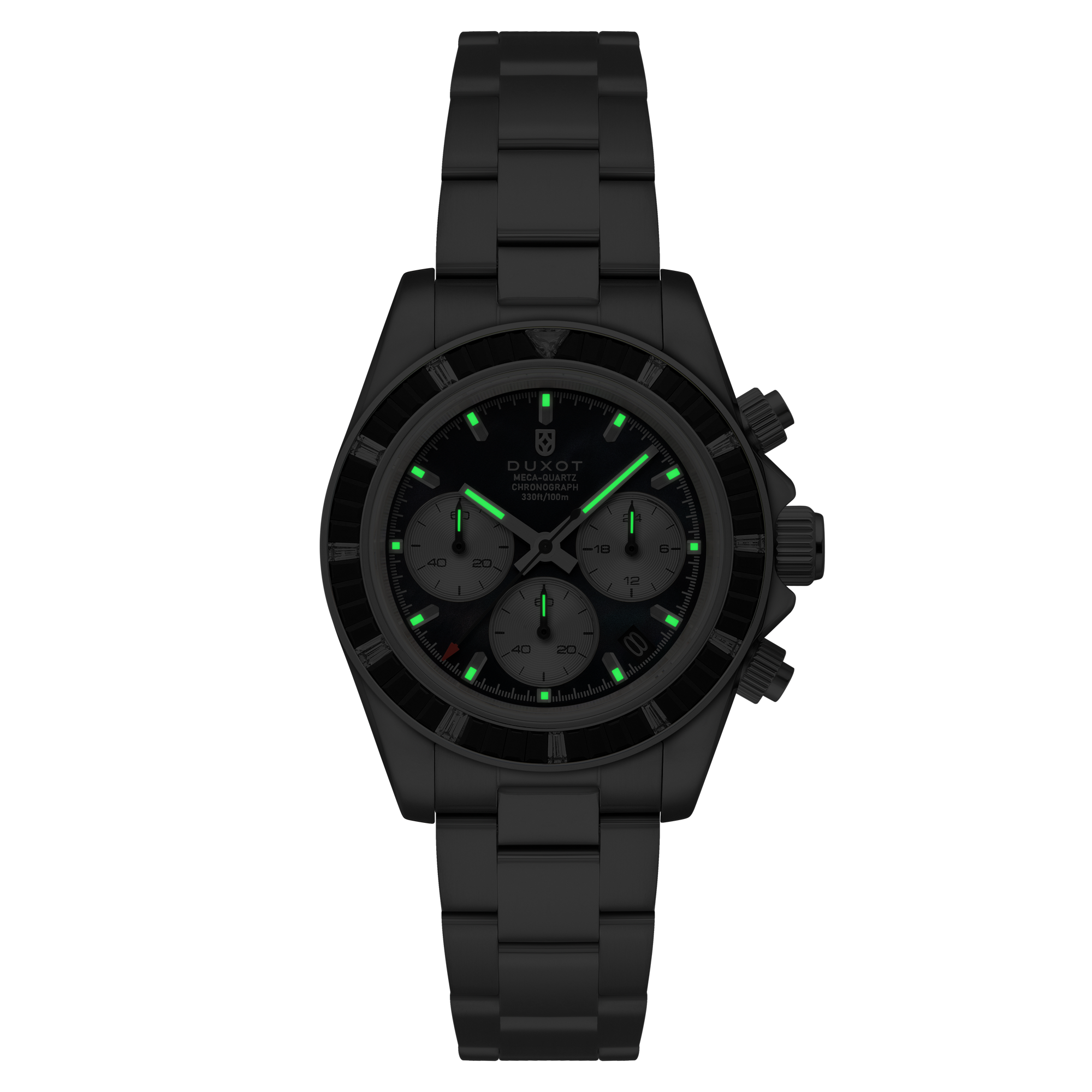 Accelero Rainbow Chronograph Pearl Silver