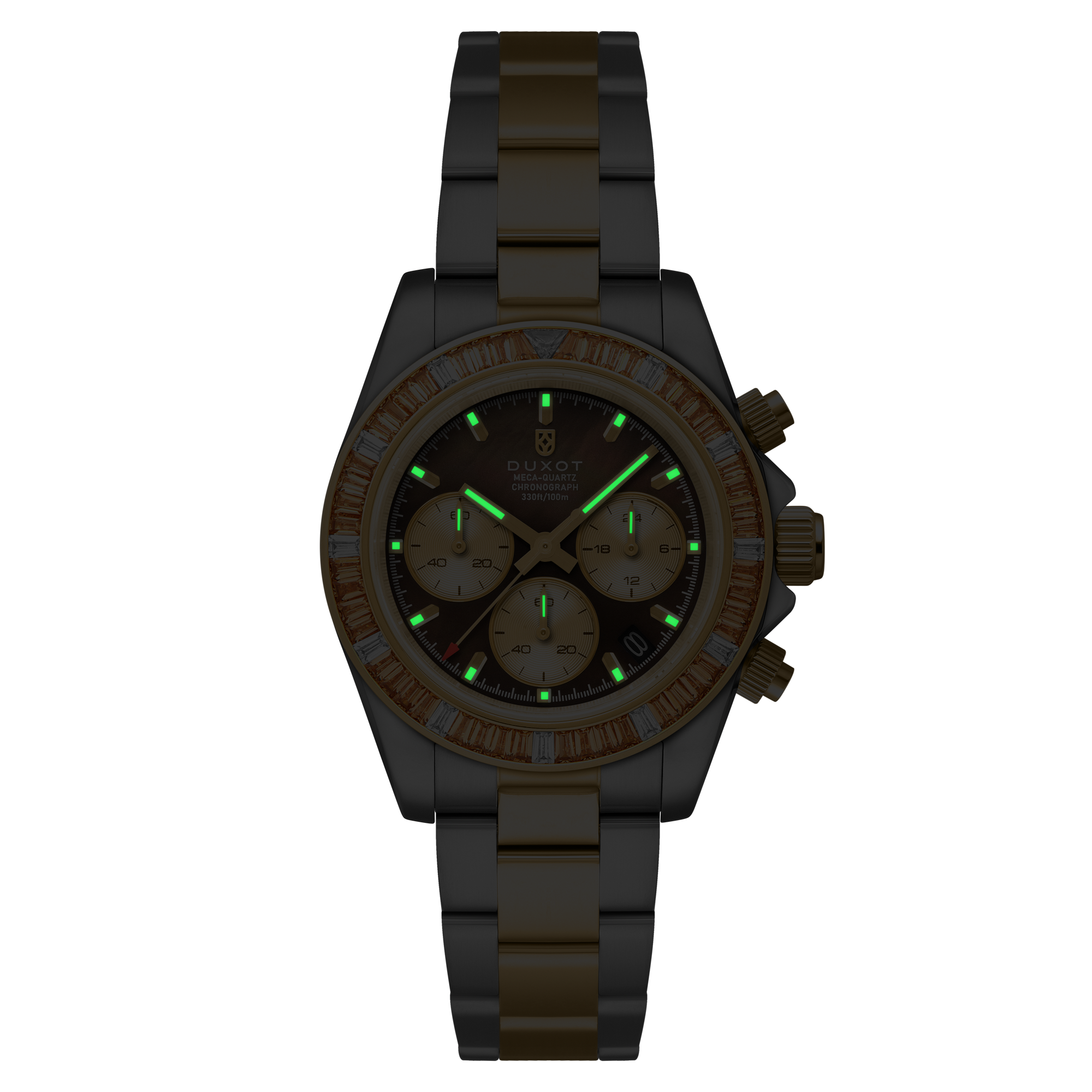 Accelero Rainbow Chronograph Pearl Brown