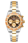 Accelero Rainbow Chronograph Pearl Brown
