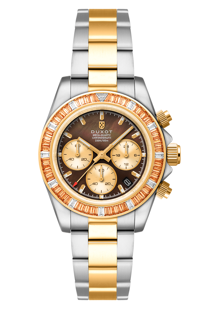 Accelero Rainbow Chronograph Pearl Brown