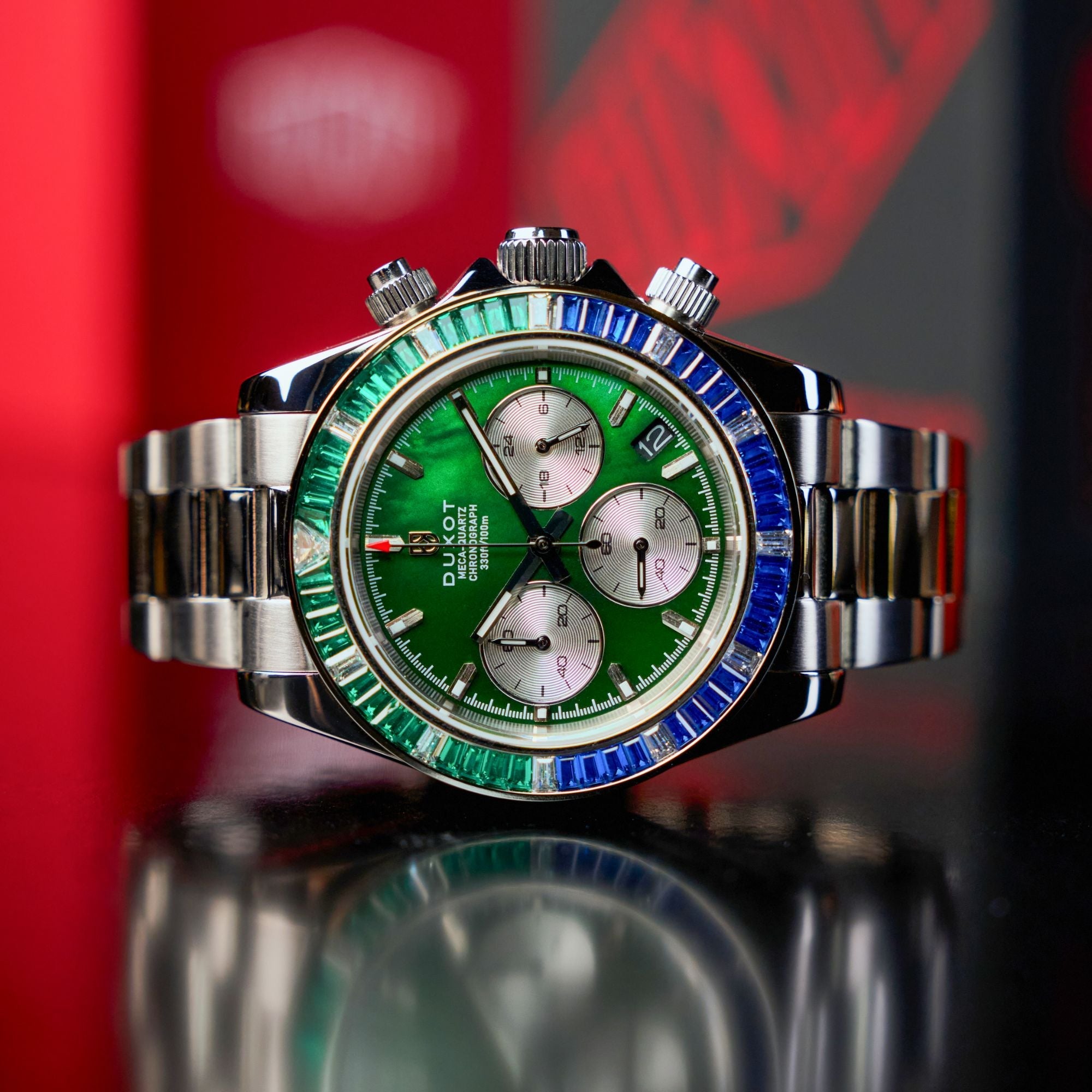 Accelero Rainbow Chronograph Pearl Green
