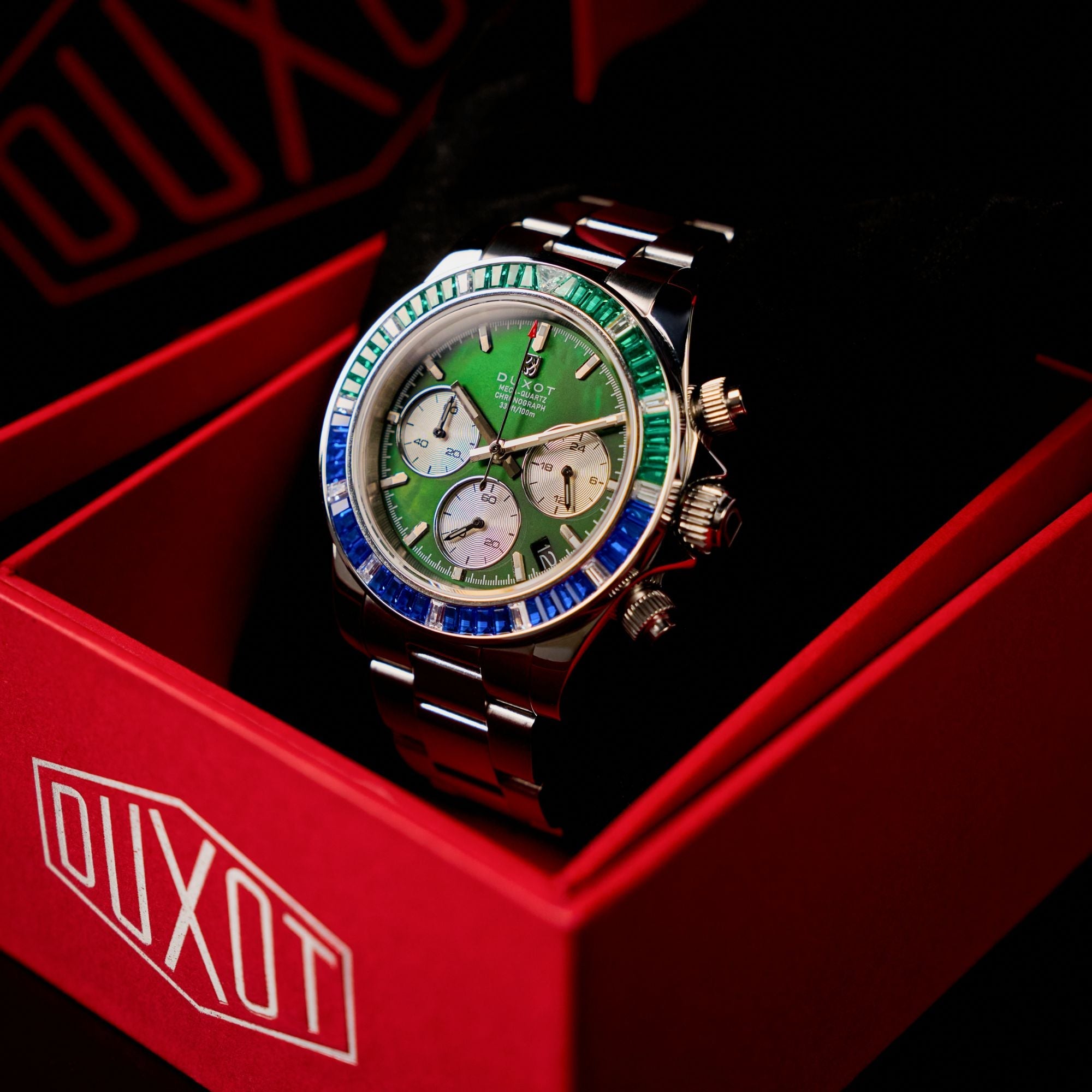 Accelero Rainbow Chronograph Pearl Green