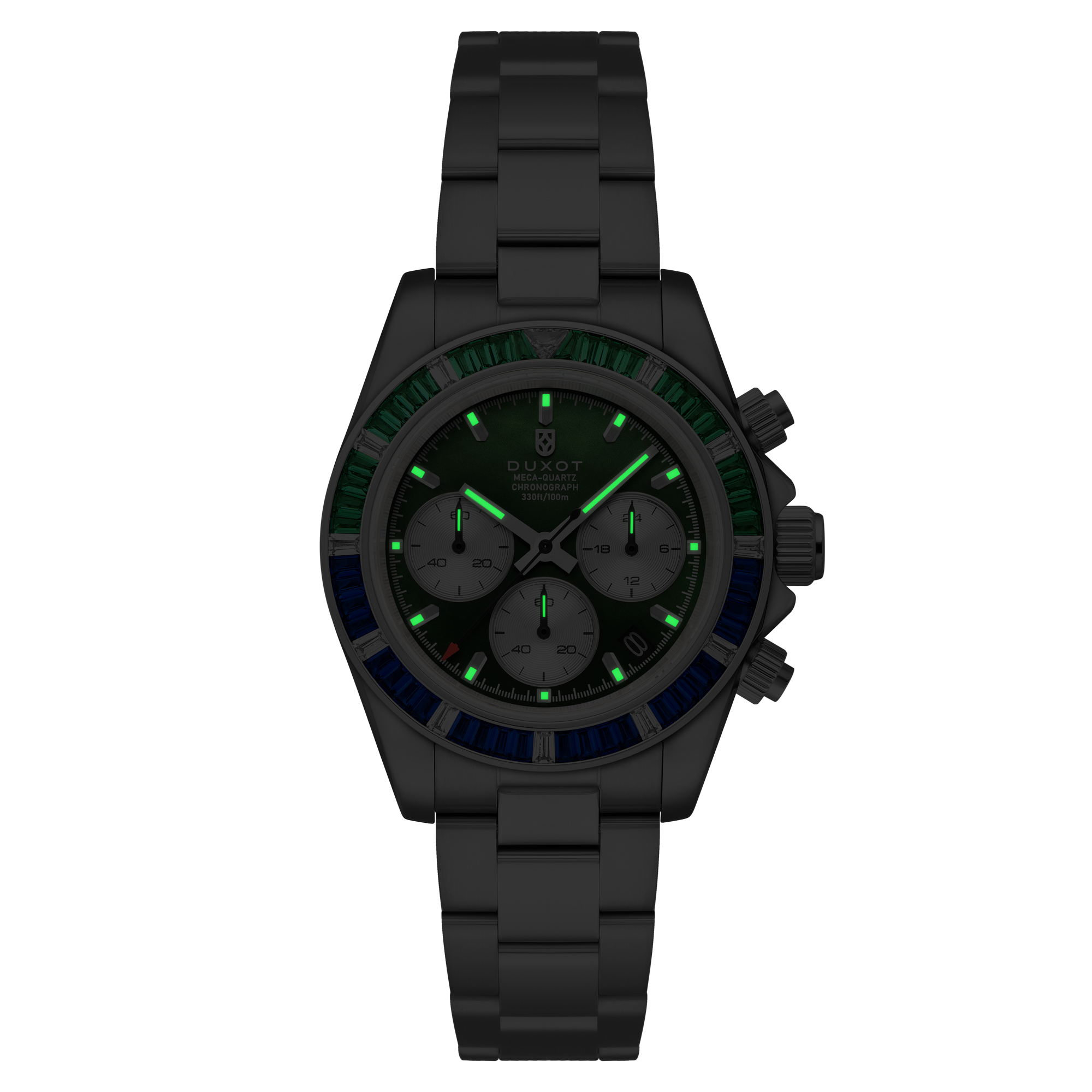 Accelero Rainbow Chronograph Pearl Green
