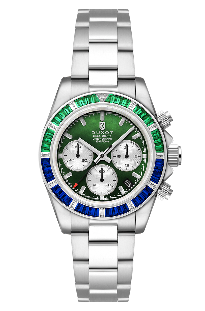 Accelero Rainbow Chronograph Pearl Green