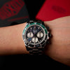Accelero Rainbow Chronograph Pearl Green Emerald