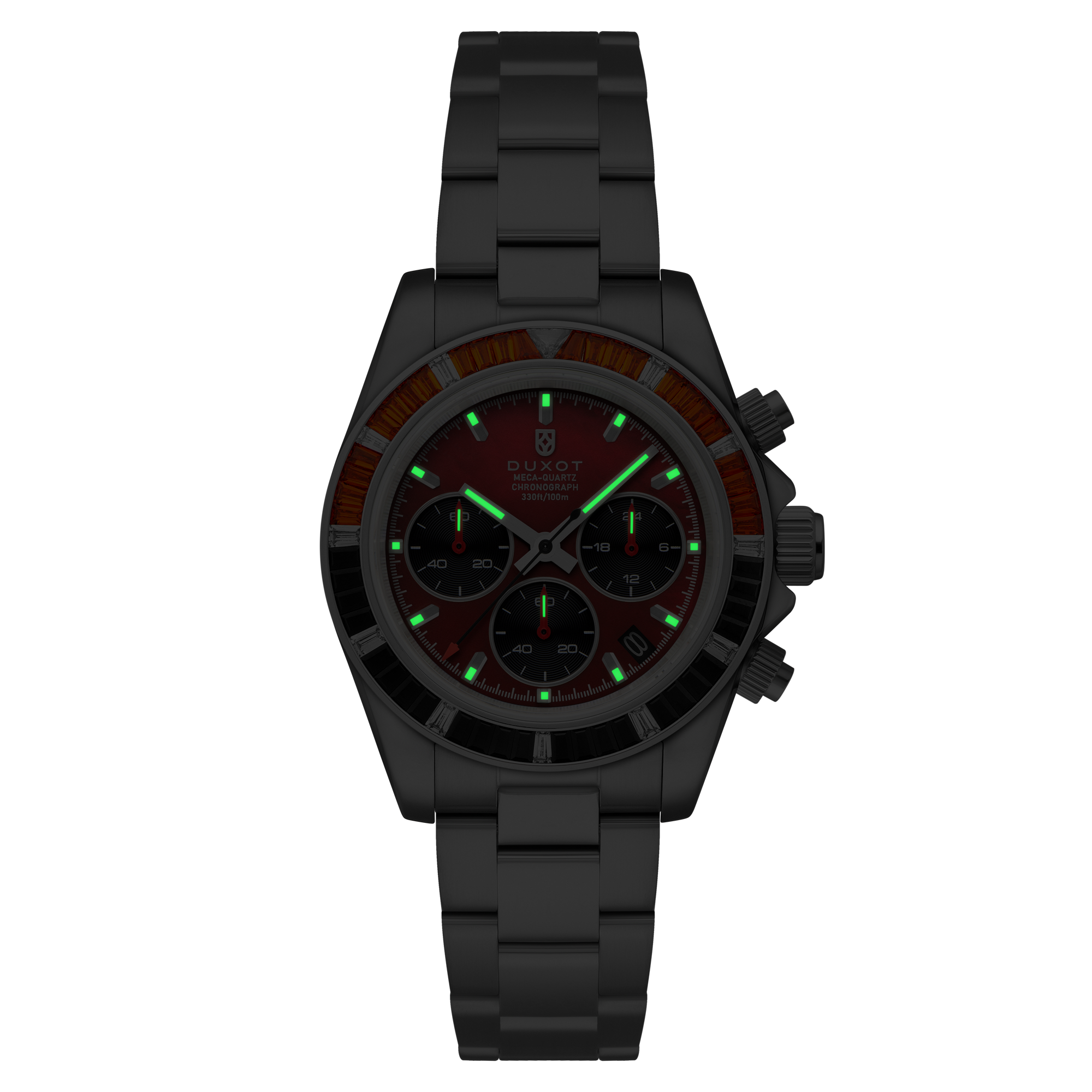 Accelero Rainbow Chronograph Pearl Red