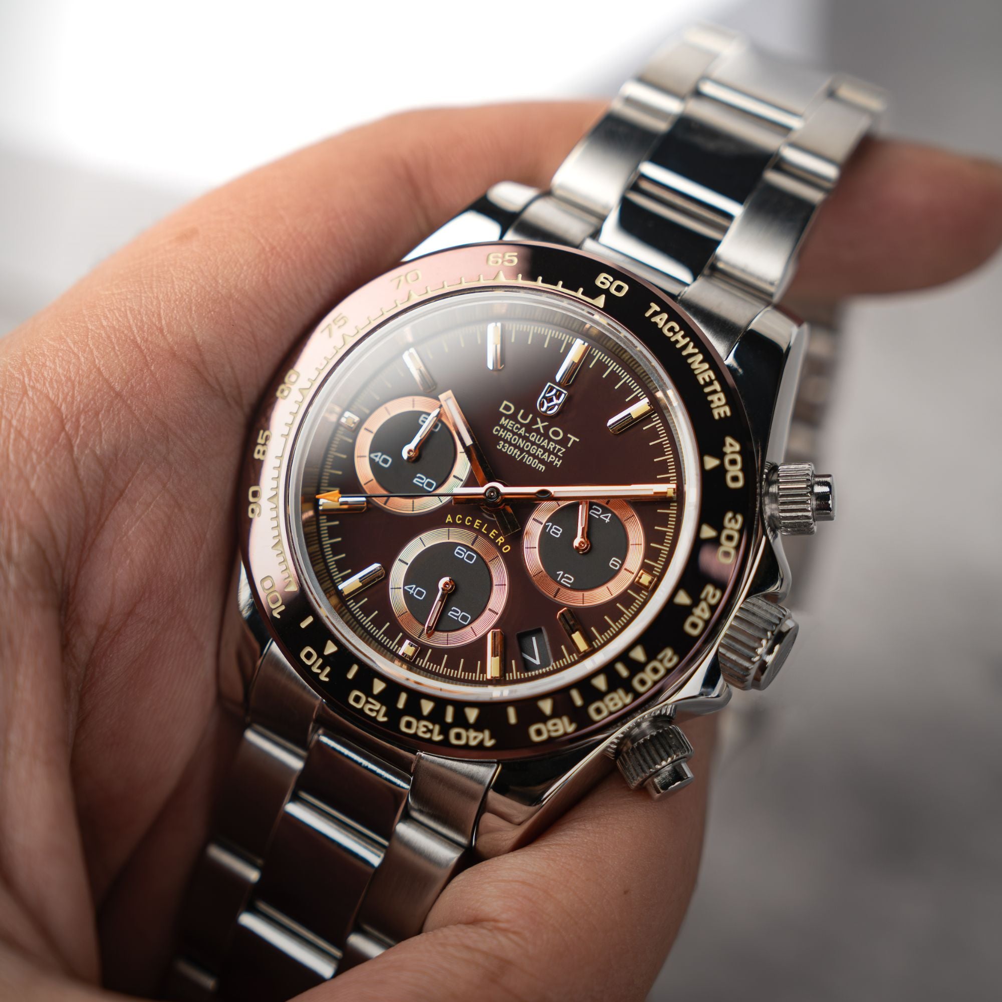 Accelero Chronograph Chestnut Brown