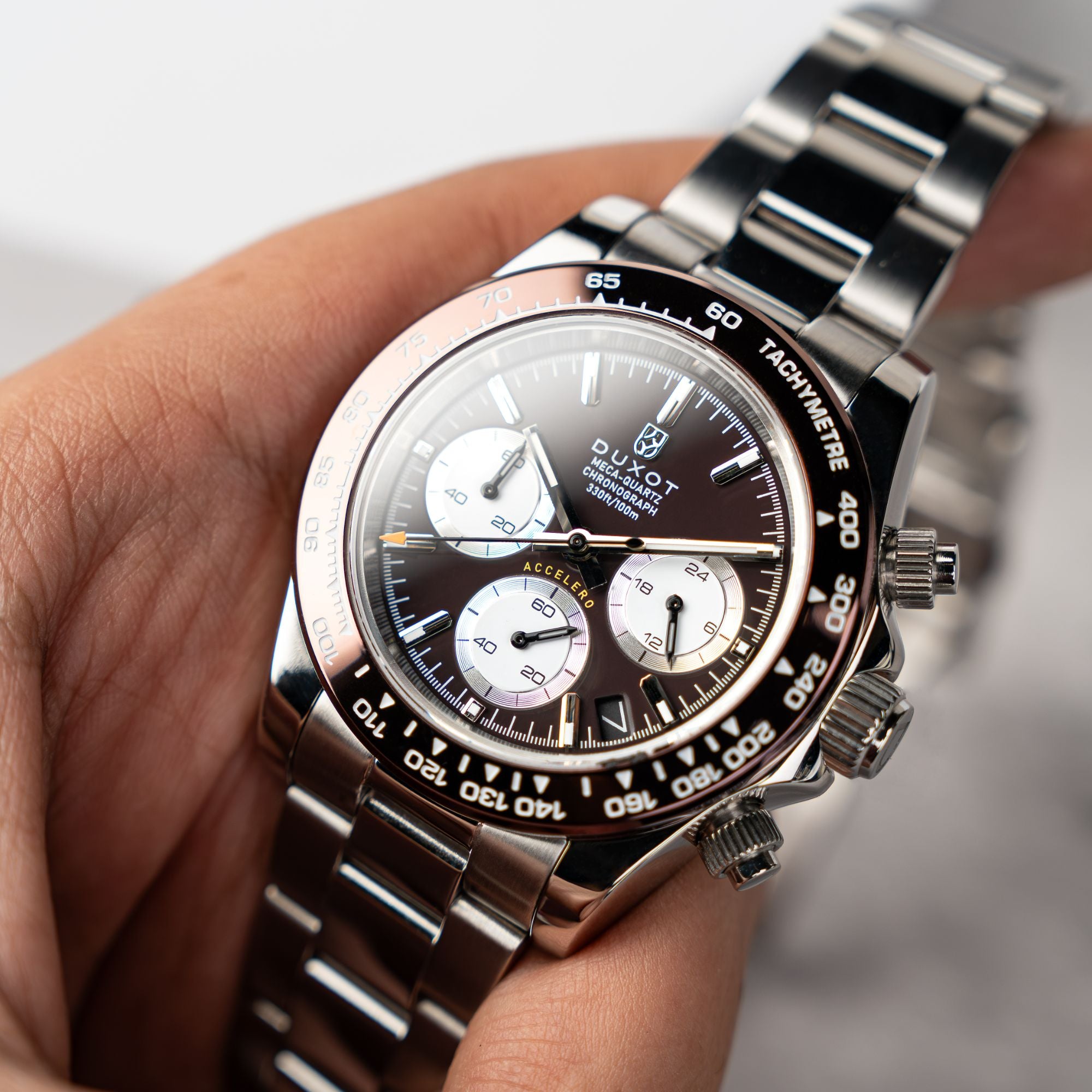 Accelero Chronograph Cacao Brown