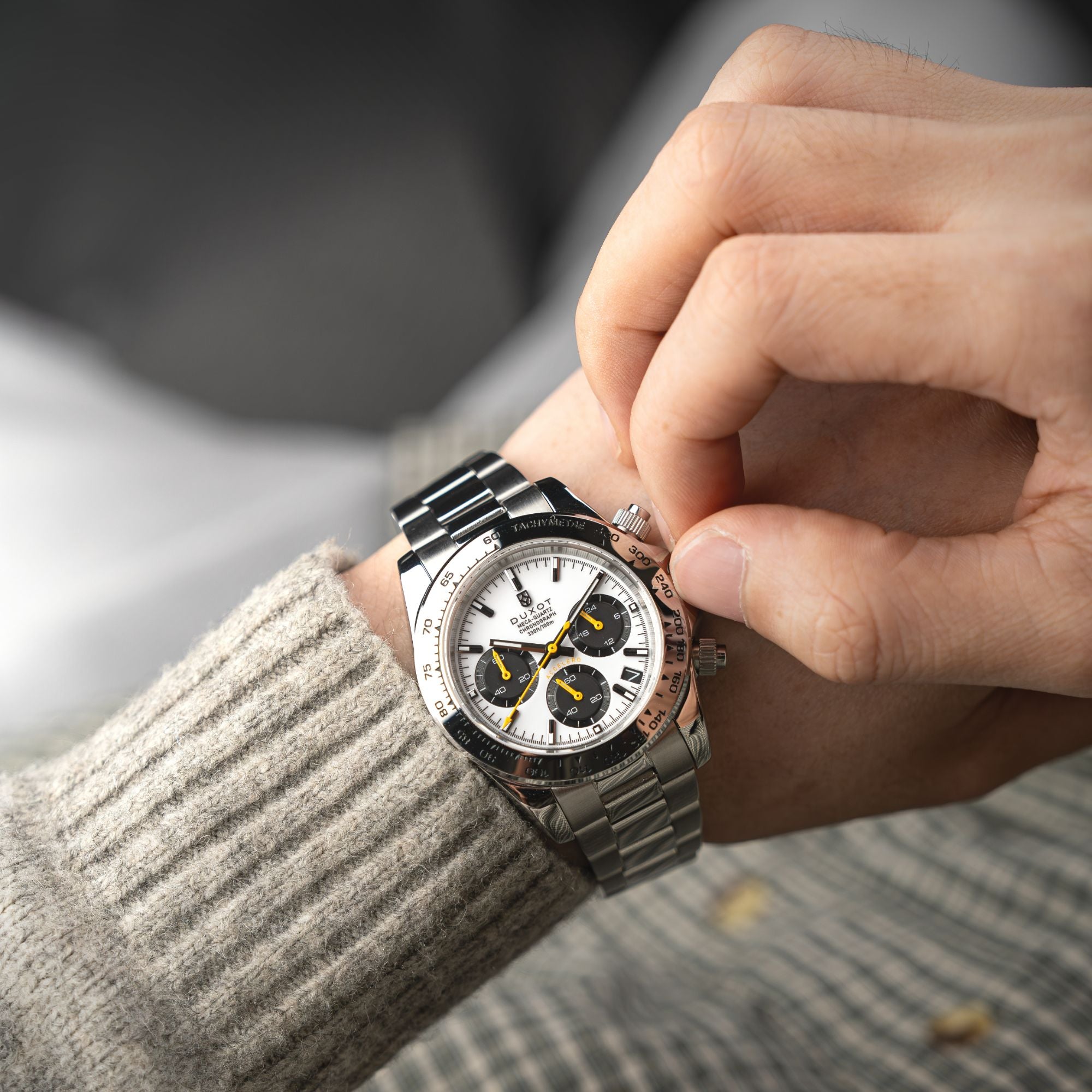 Accelero Chronograph Star White
