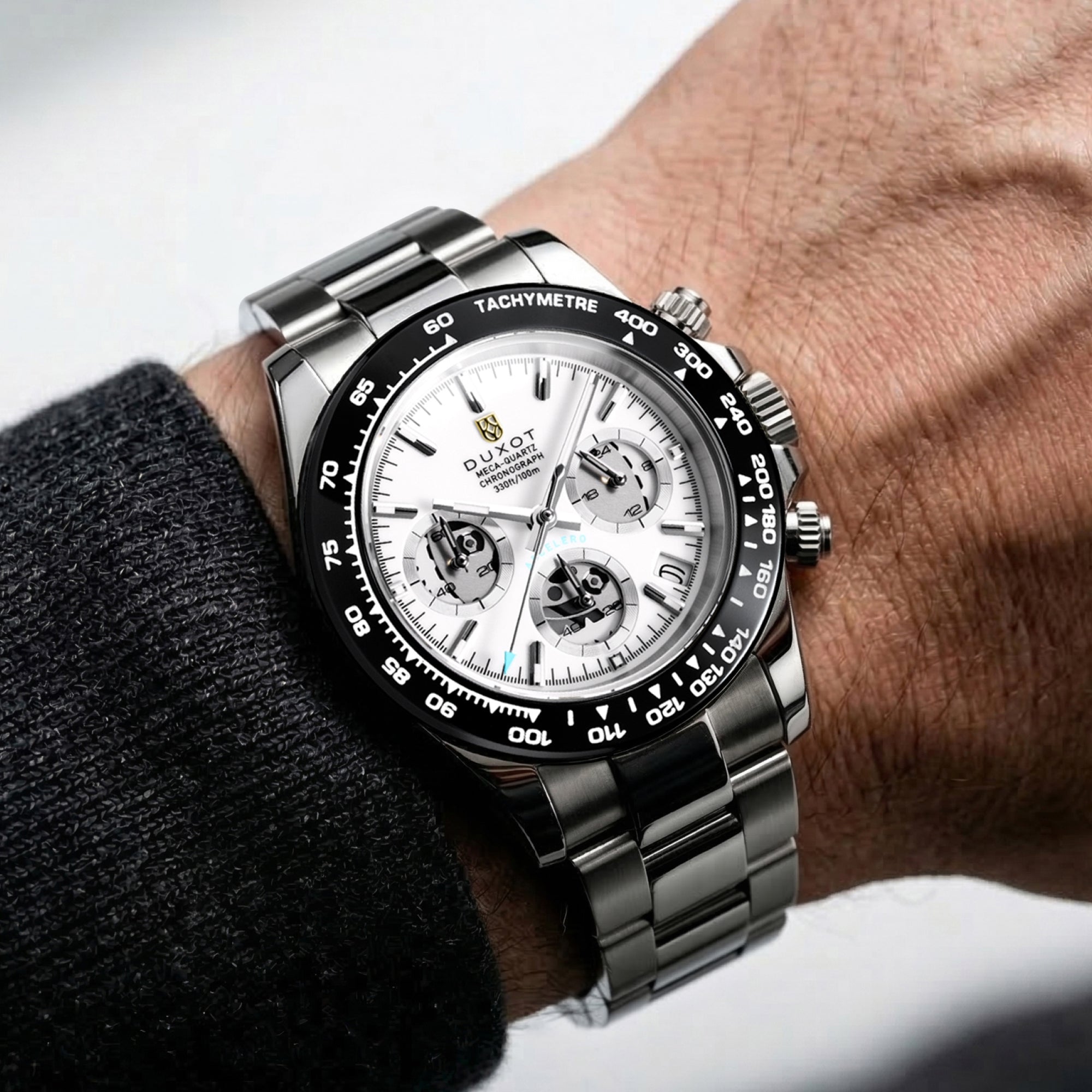 Accelero Chronograph Compax Skeleton Edition Lunar Black