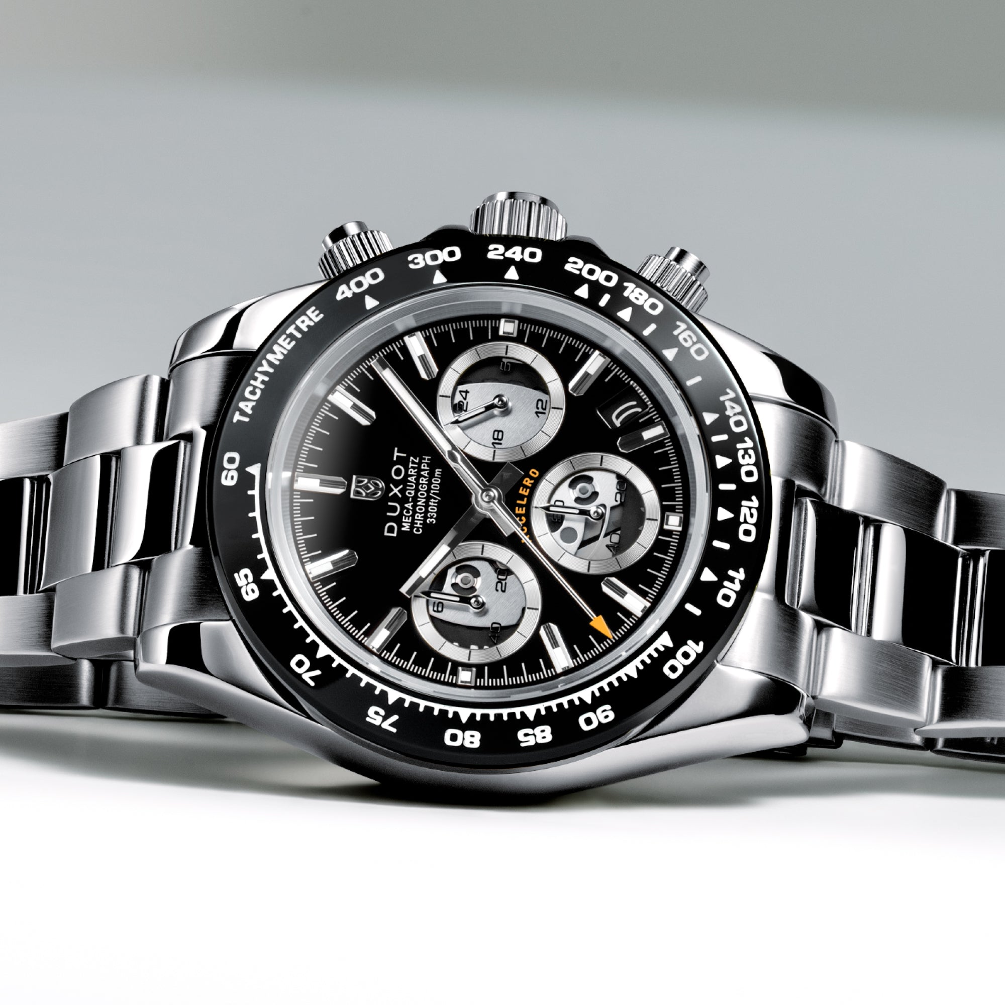 Accelero Chronograph Compax Skeleton Edition Carbon Twilight