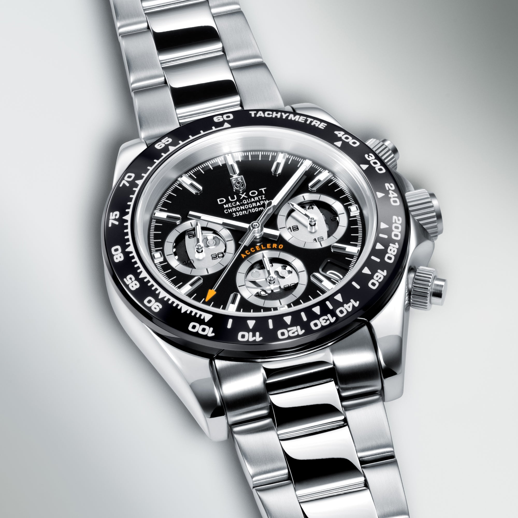 Accelero Chronograph Compax Skeleton Edition Carbon Twilight