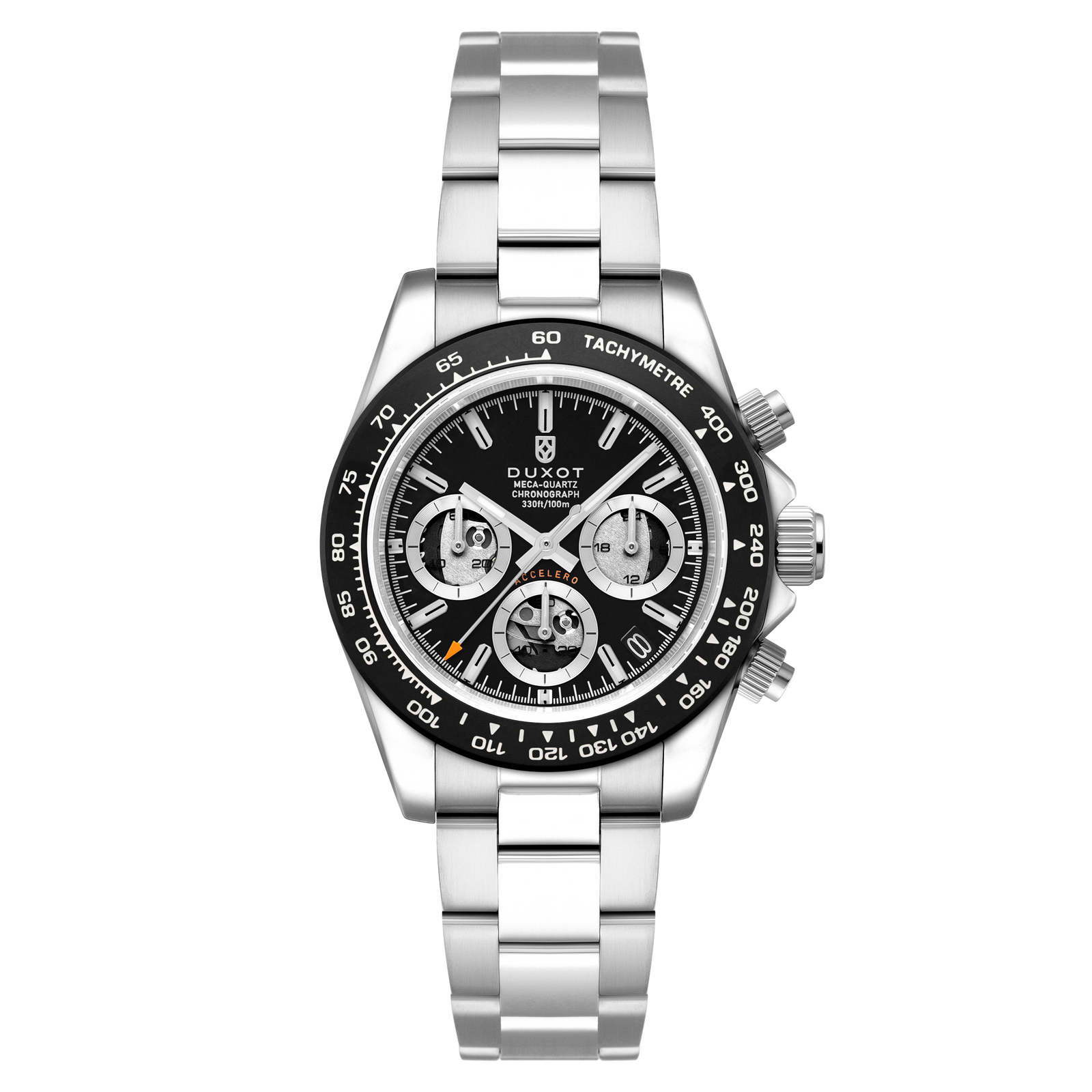 Accelero Chronograph Compax Skeleton Edition Carbon Twilight