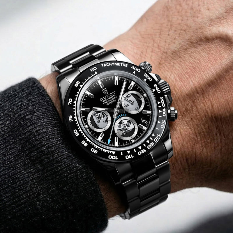 Accelero Chronograph Compax Skeleton Edition Dark Infinity