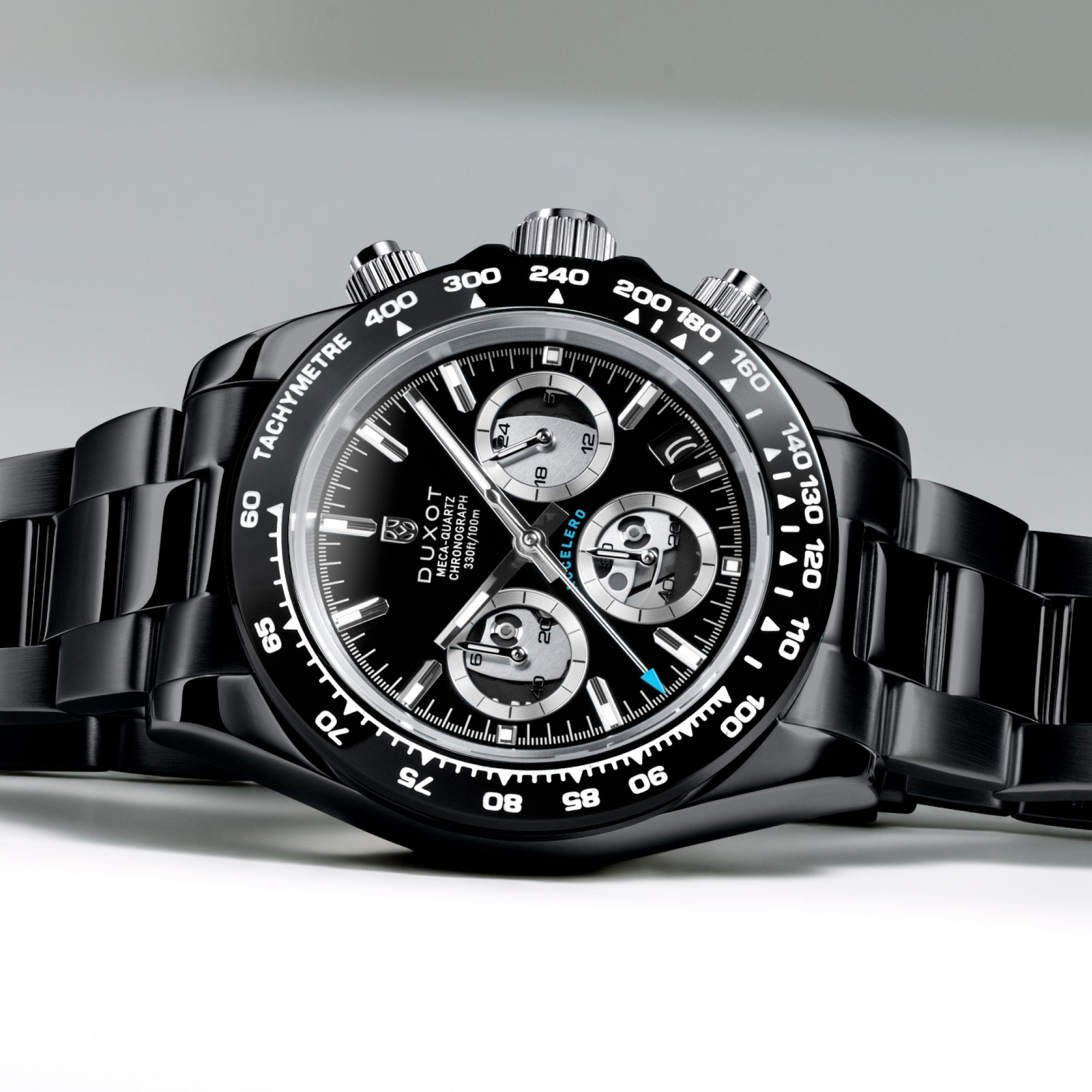 Accelero Chronograph Compax Skeleton Edition Dark Infinity