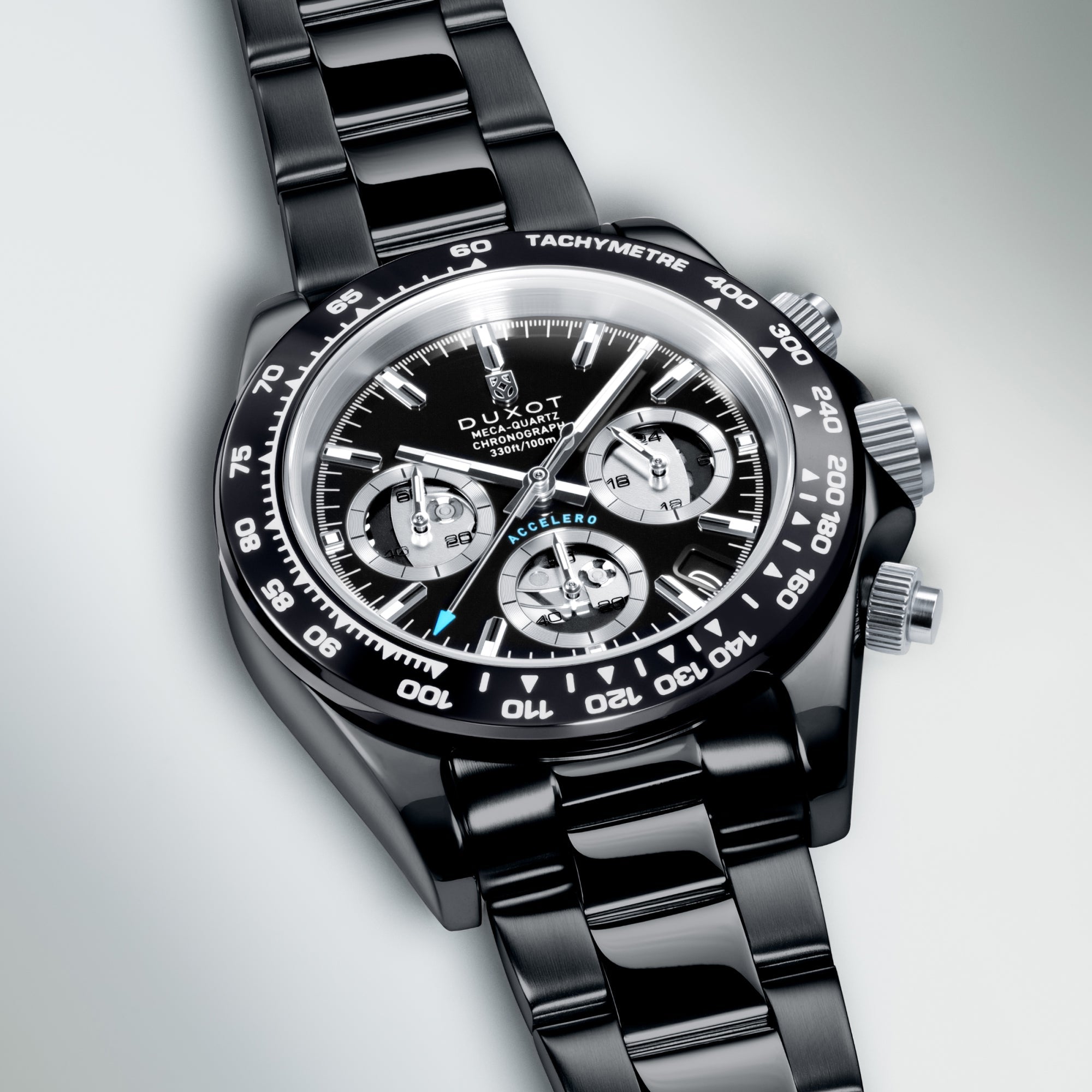 Accelero Chronograph Compax Skeleton Edition Dark Infinity