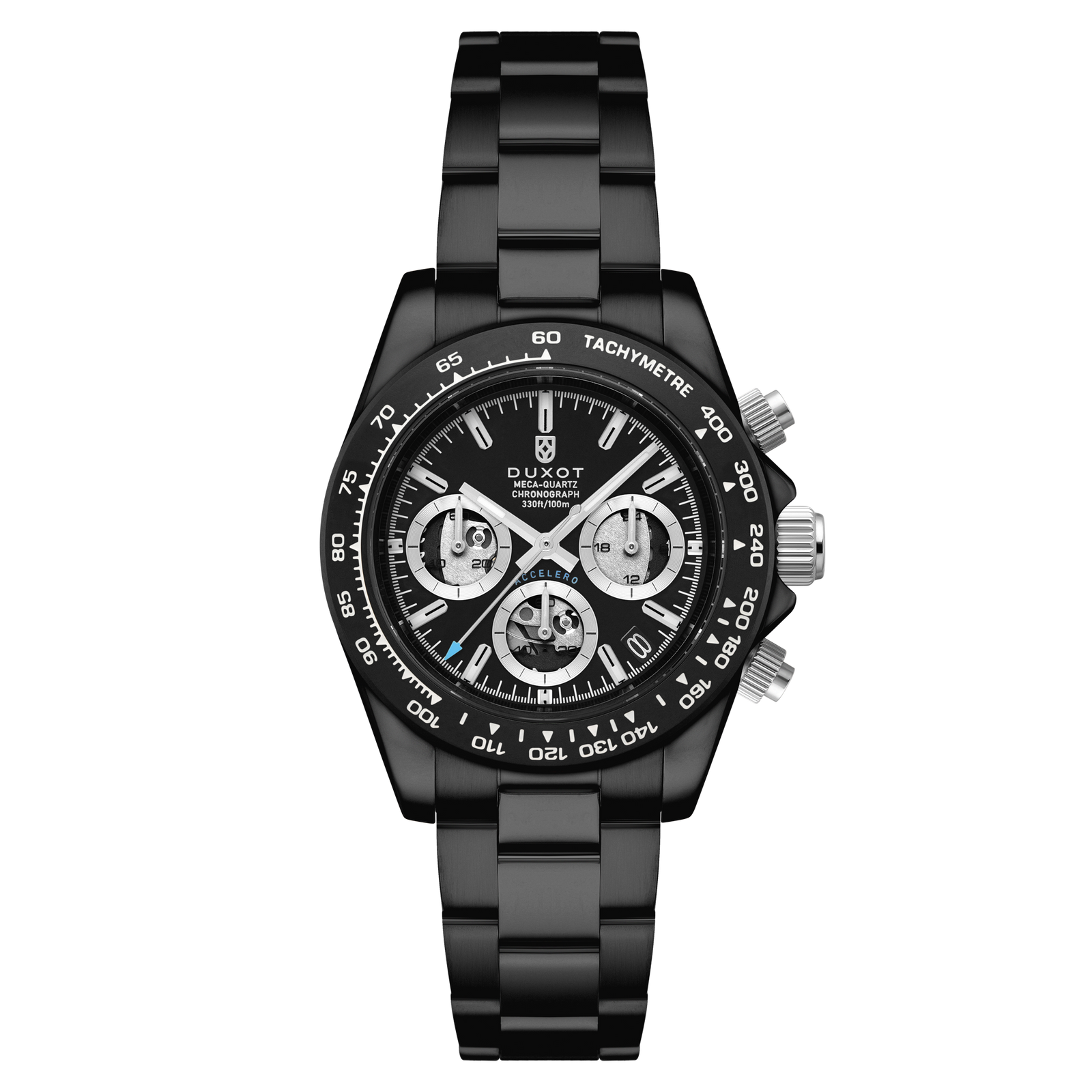 Accelero Chronograph Compax Skeleton Edition Dark Infinity