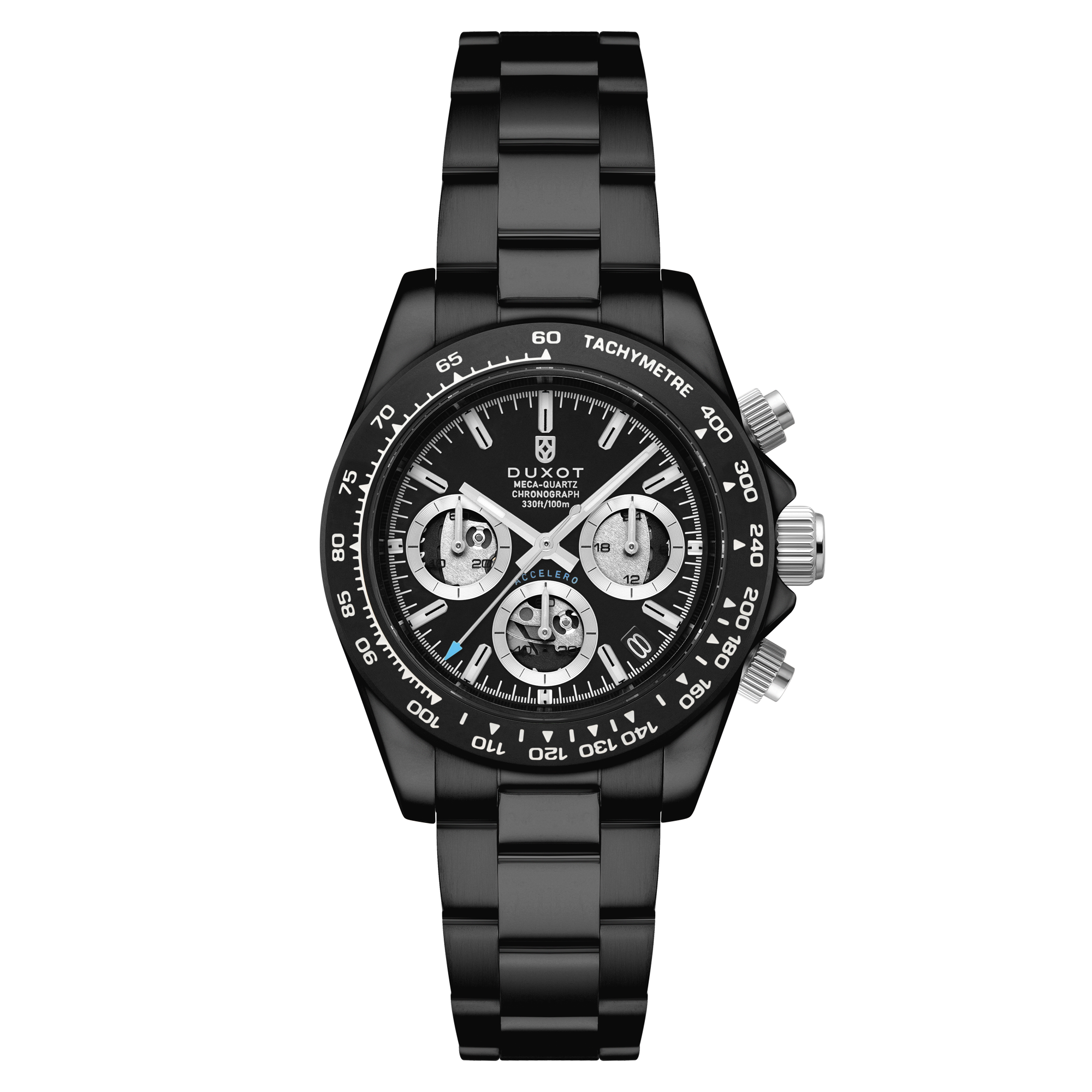 Accelero Chronograph Compax Skeleton Edition Dark Infinity