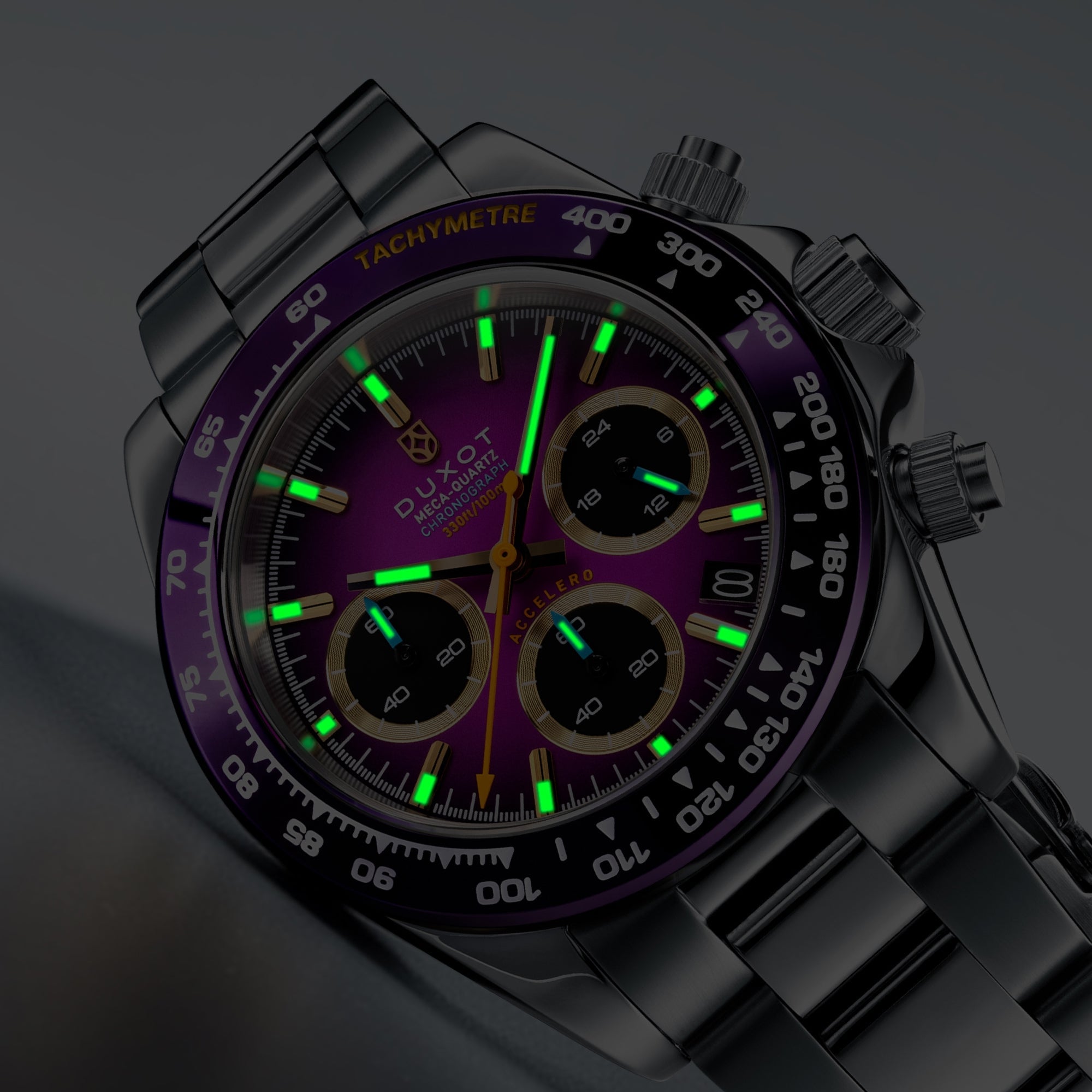 Accelero Chronograph Amethyst Aura