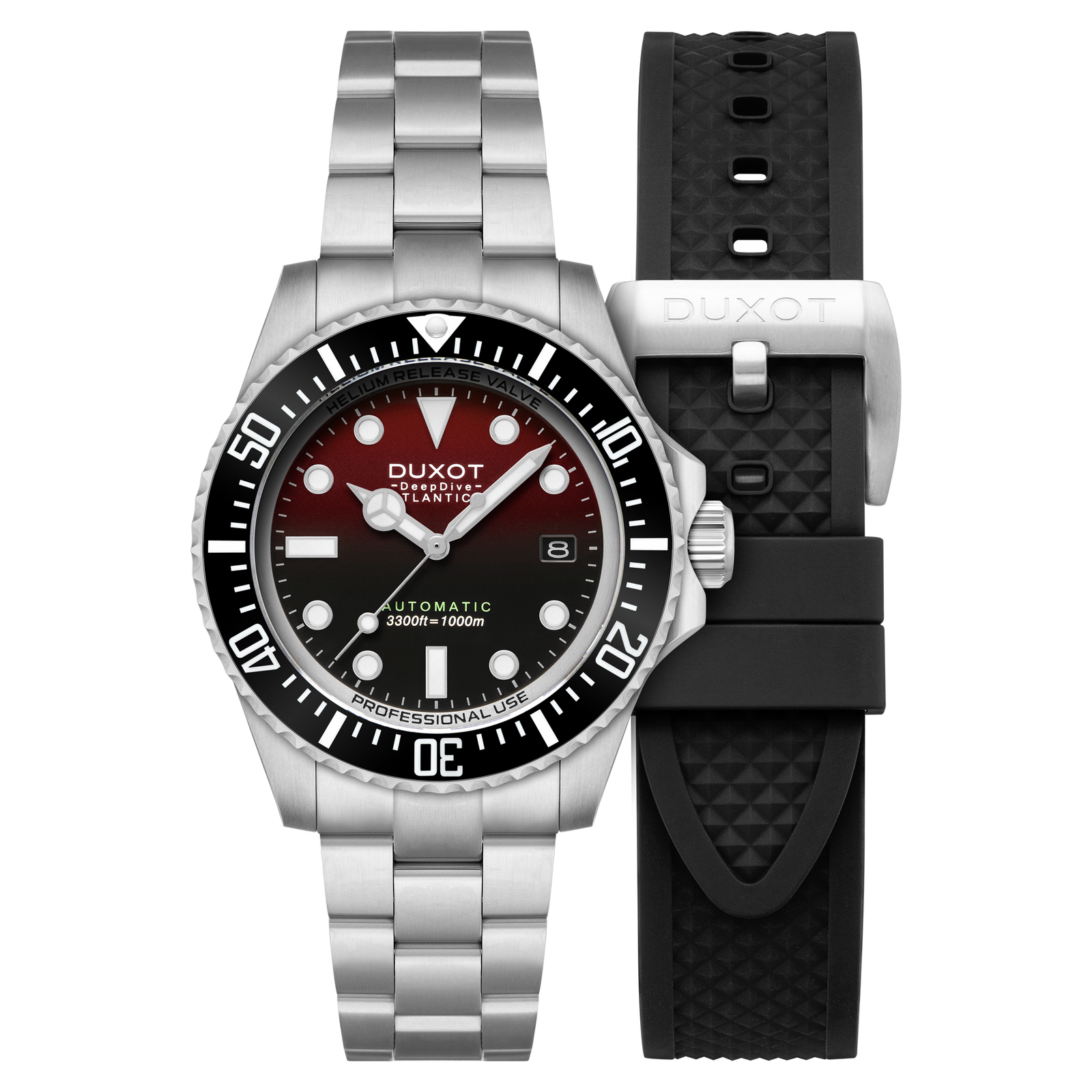 Atlantica Deep Dive Automatic Limited Edition Scarlet Red