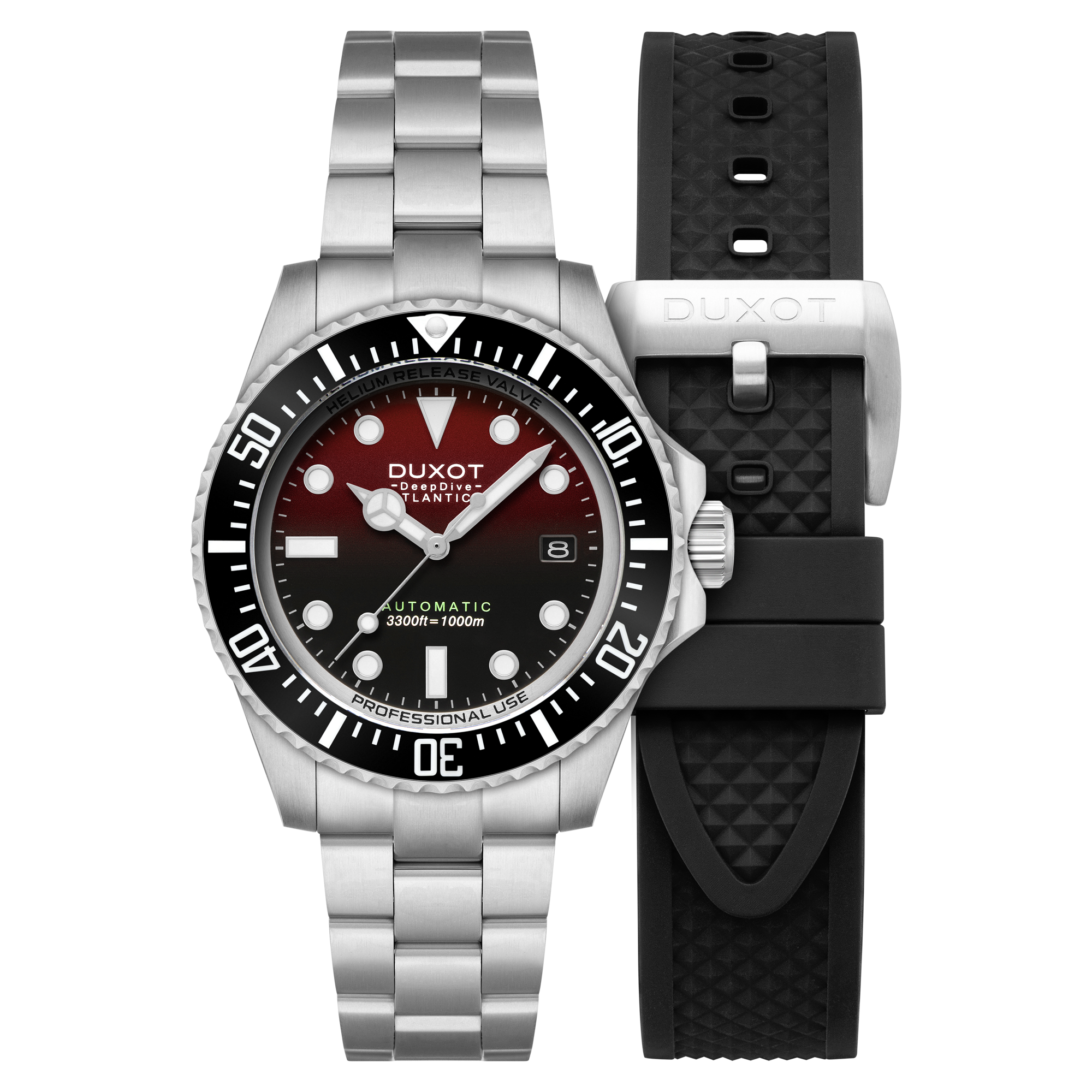 Atlantica Deep Dive Automatic Limited Edition Scarlet Red