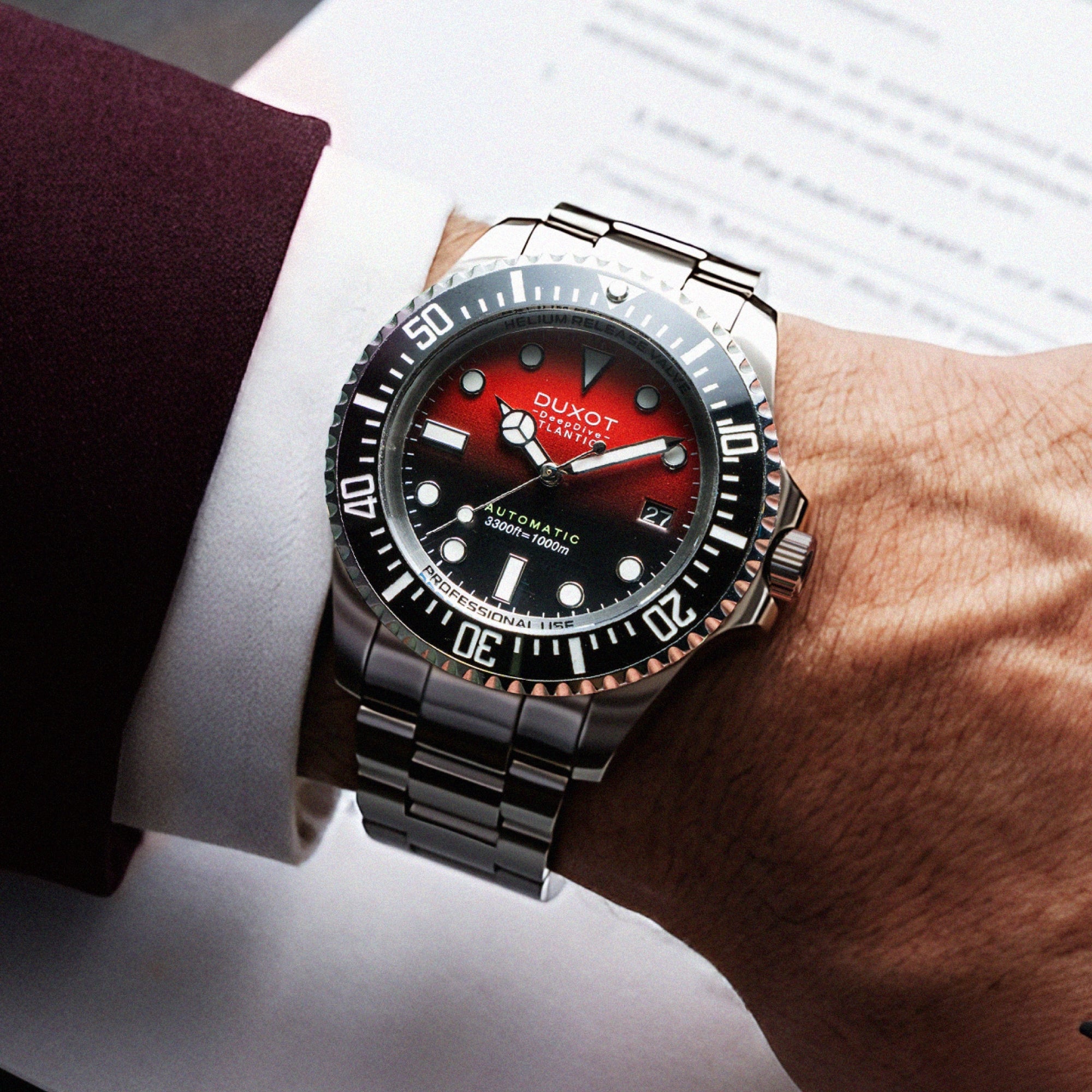 Atlantica Deep Dive Automatic Limited Edition Ochre