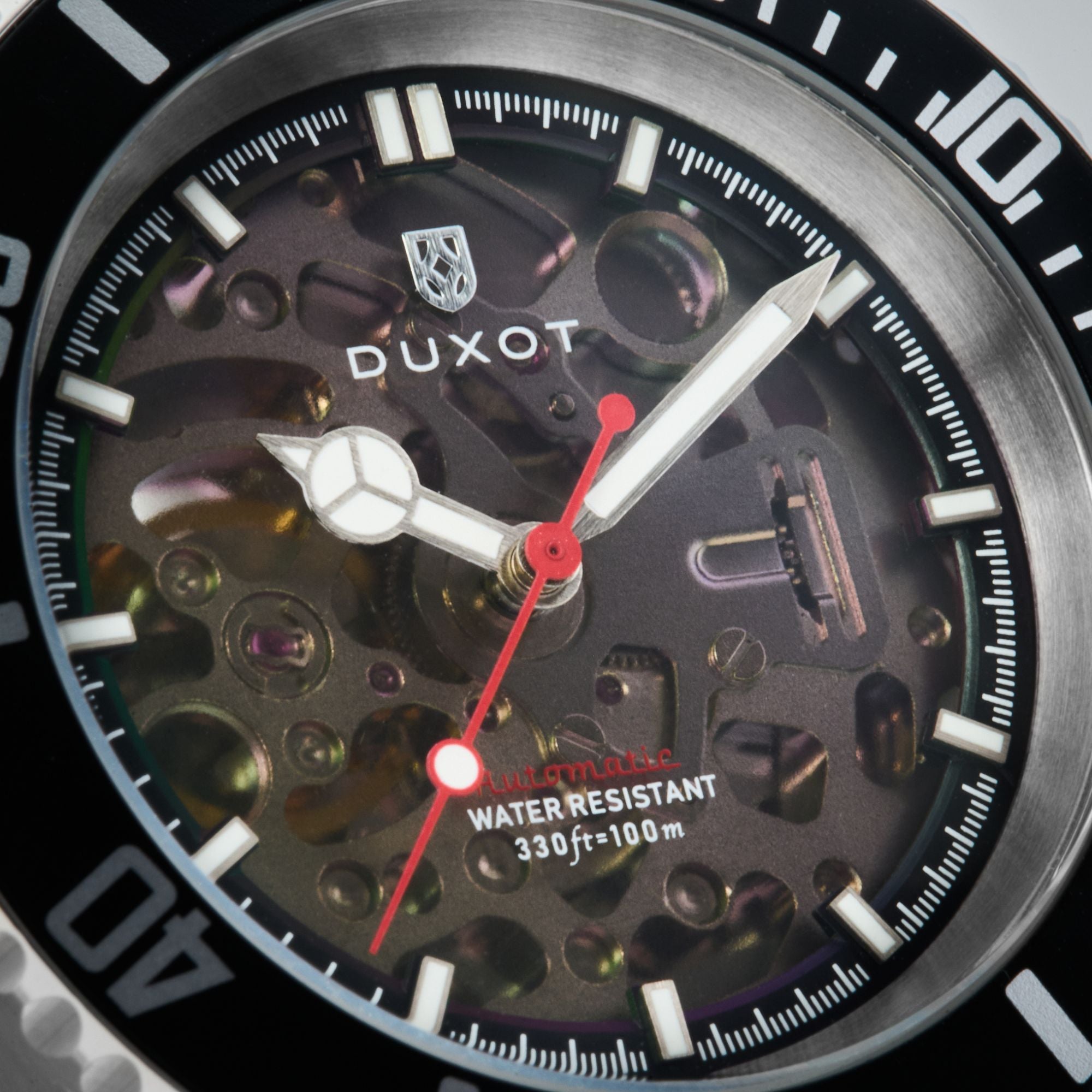Atlantica Skeleton Diver Automatic Black Steel