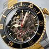 Atlantica Skeleton Diver Automatic Caviar Black
