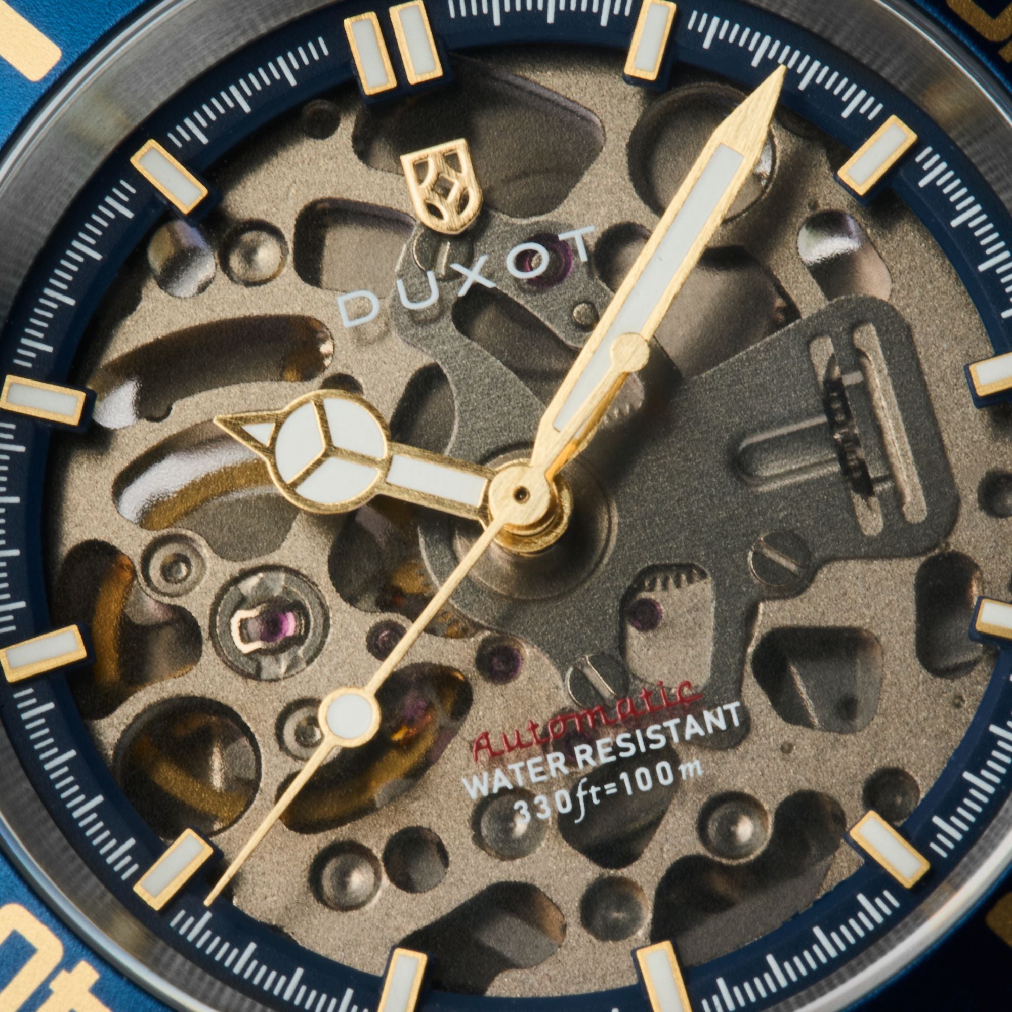 Atlantica Skeleton Diver Automatic Marine Gold